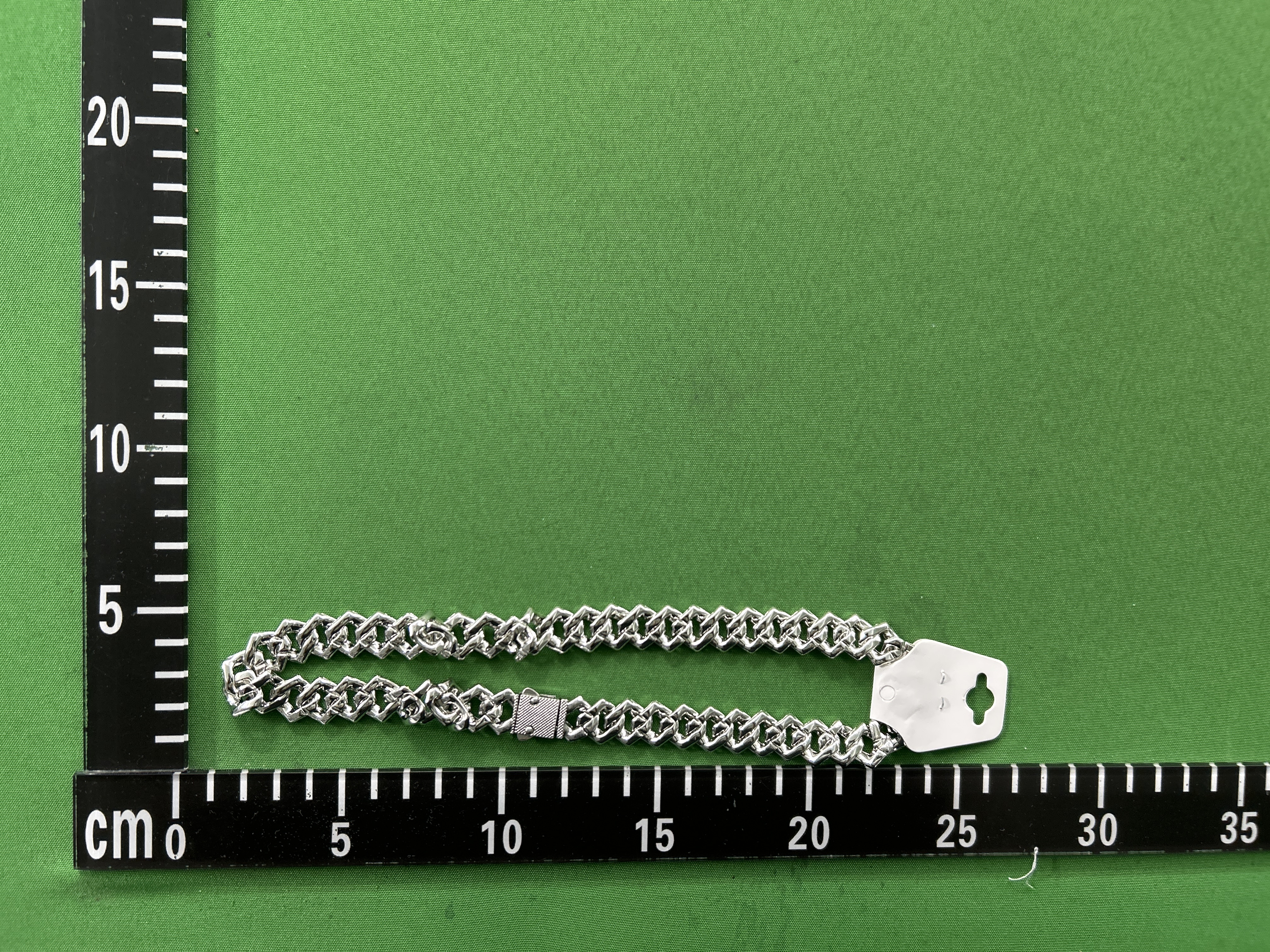 Foto QC 1 de Other Cuban Necklace Metal Crystal Silver