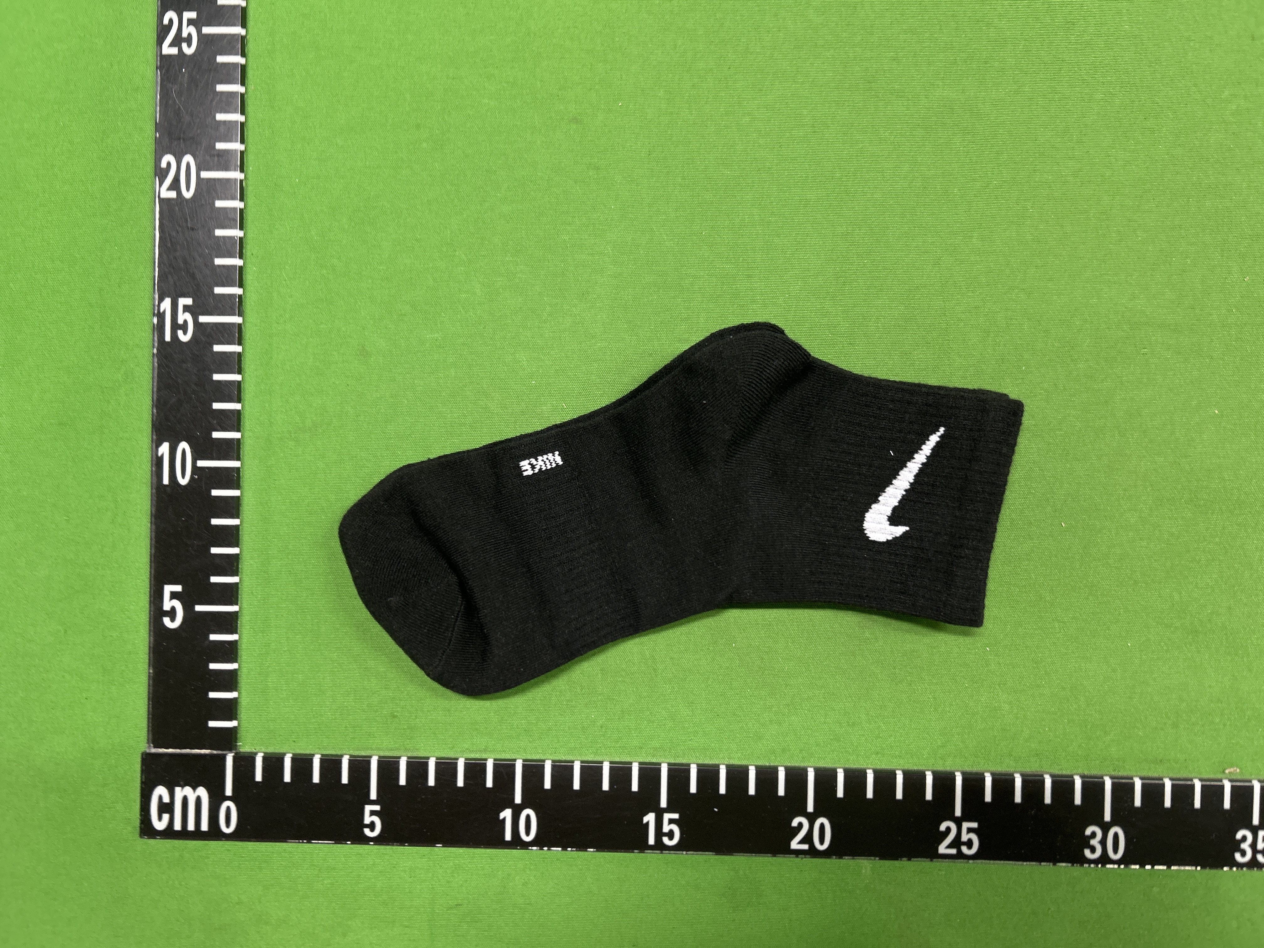 Foto QC 3 de Nike Crew Socks Cotton Ribbed Black White Grey