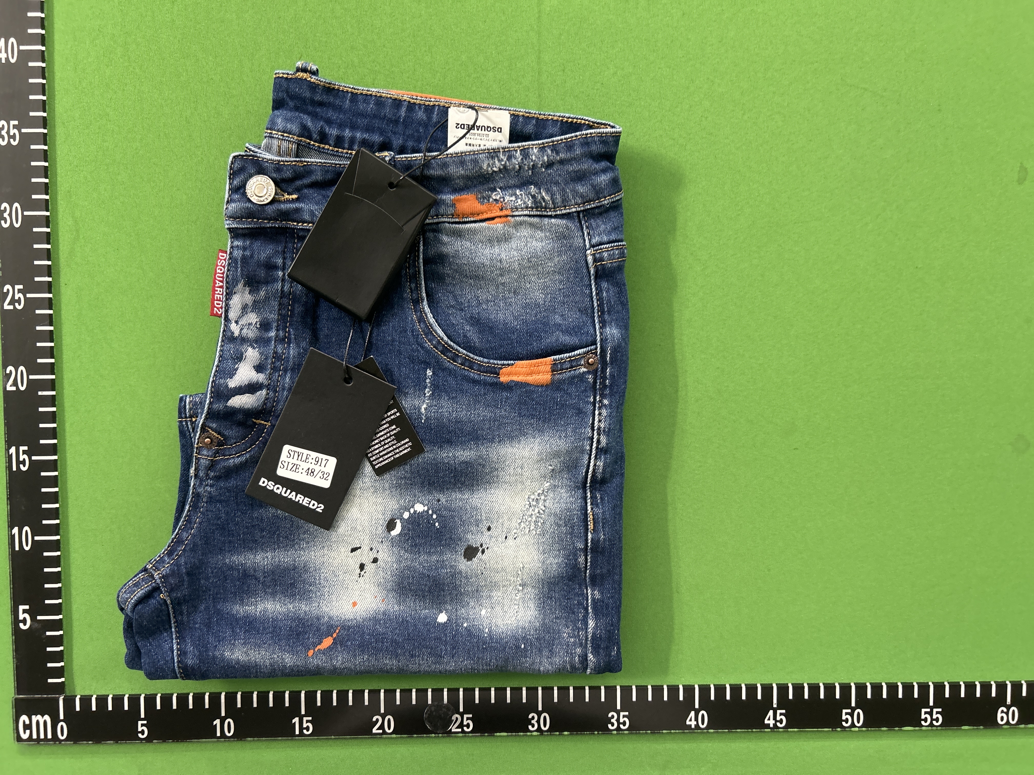 Foto QC 5 de DSQUARED2 ICON Jeans Paint Splatter Black