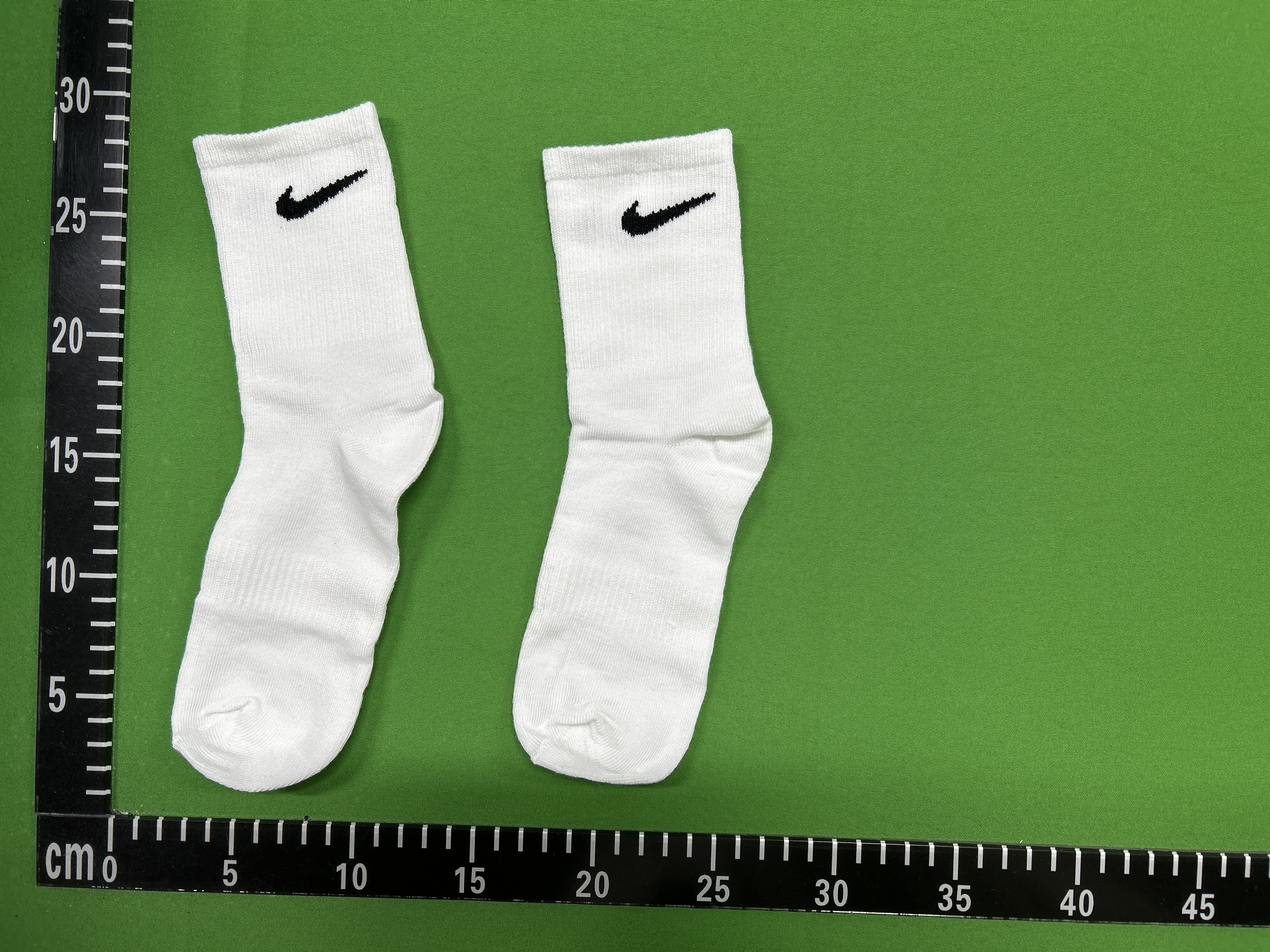 Foto QC 3 de Nike Crew Socks 2 Pairs Black White