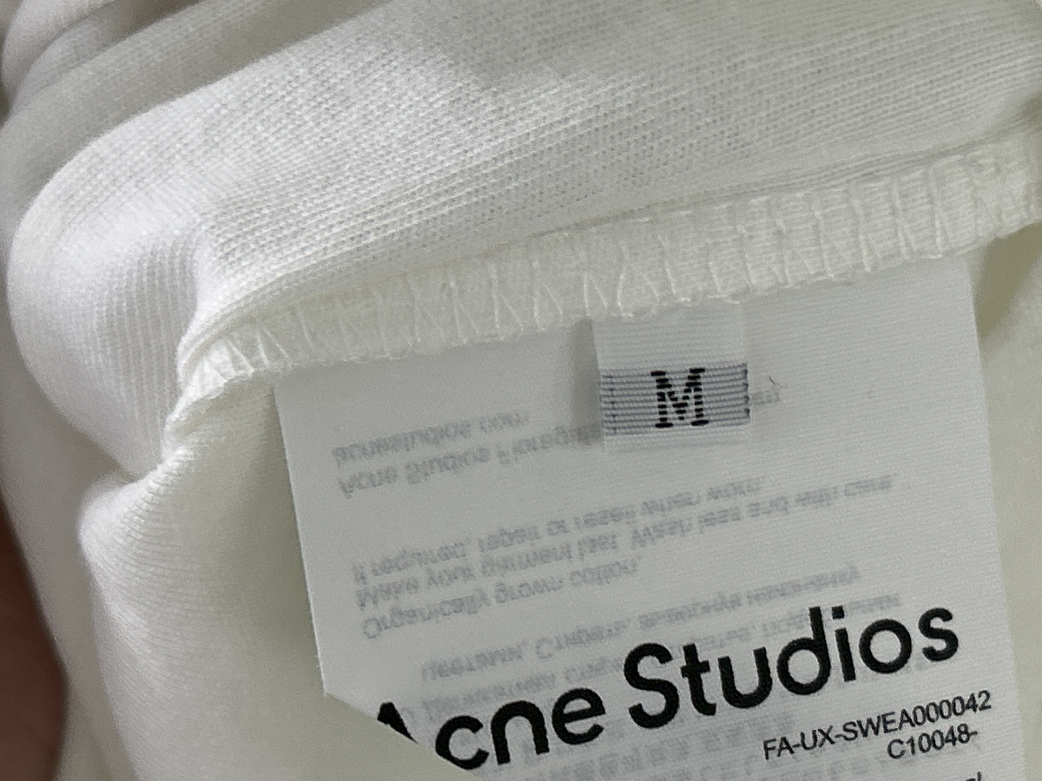 Foto QC 2 de Acne Studios 1996 Logo T-shirt Black