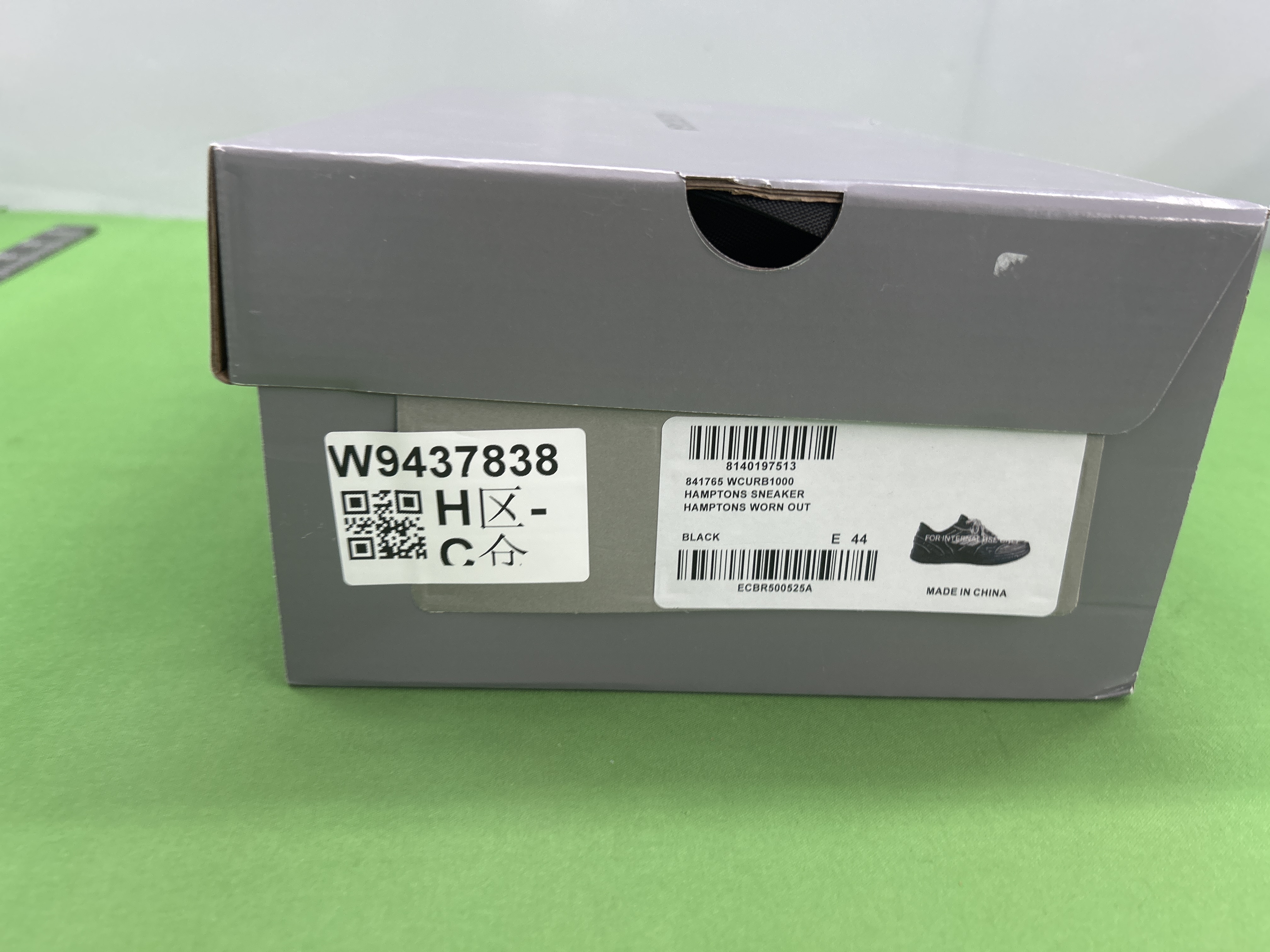 Foto QC 1 de Balenciaga Hamptons Worn Out Low Top Lace-Up Sneakers White
