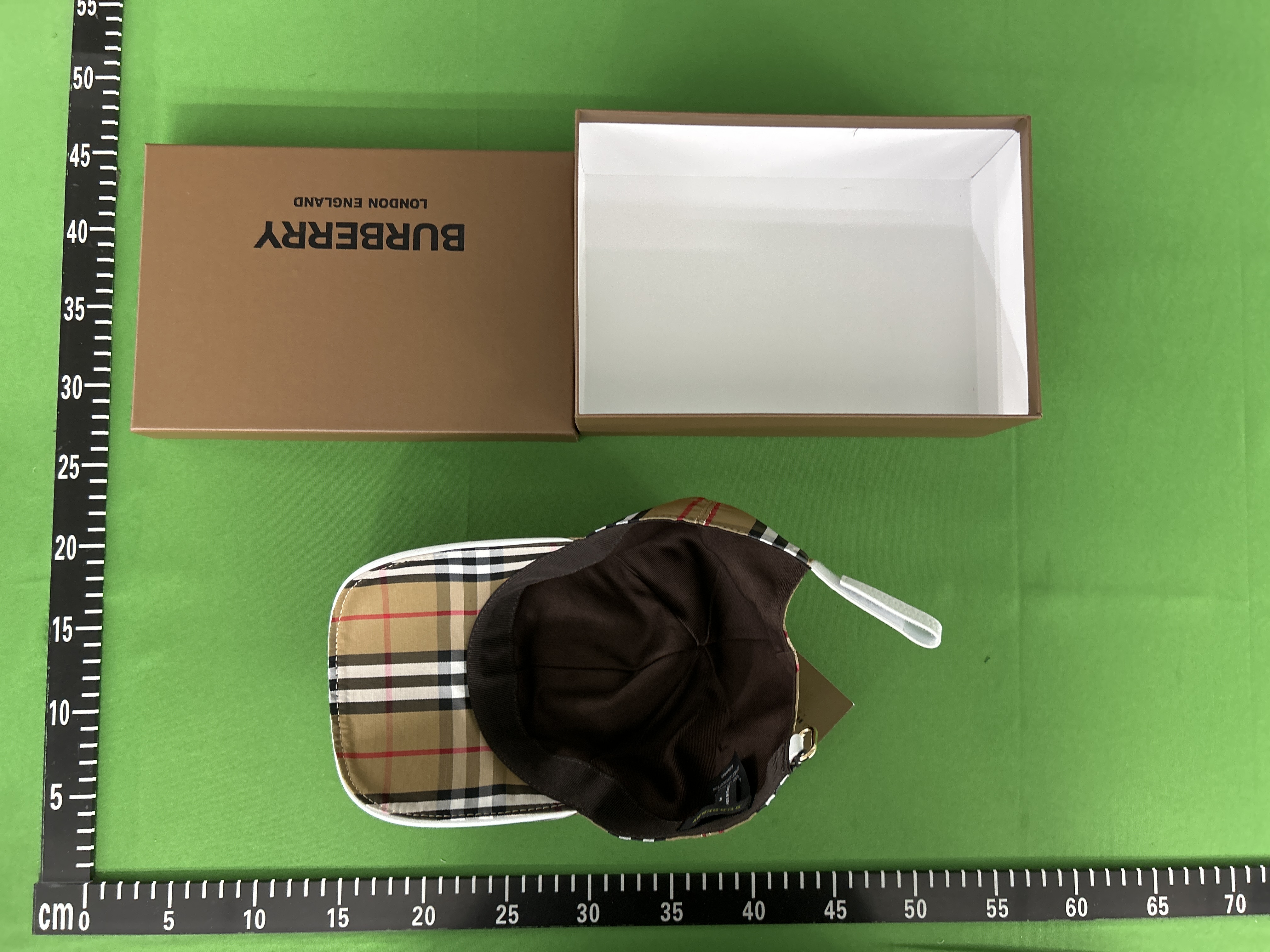 Foto QC 8 de Burberry Vintage Check Cap Archive Beige