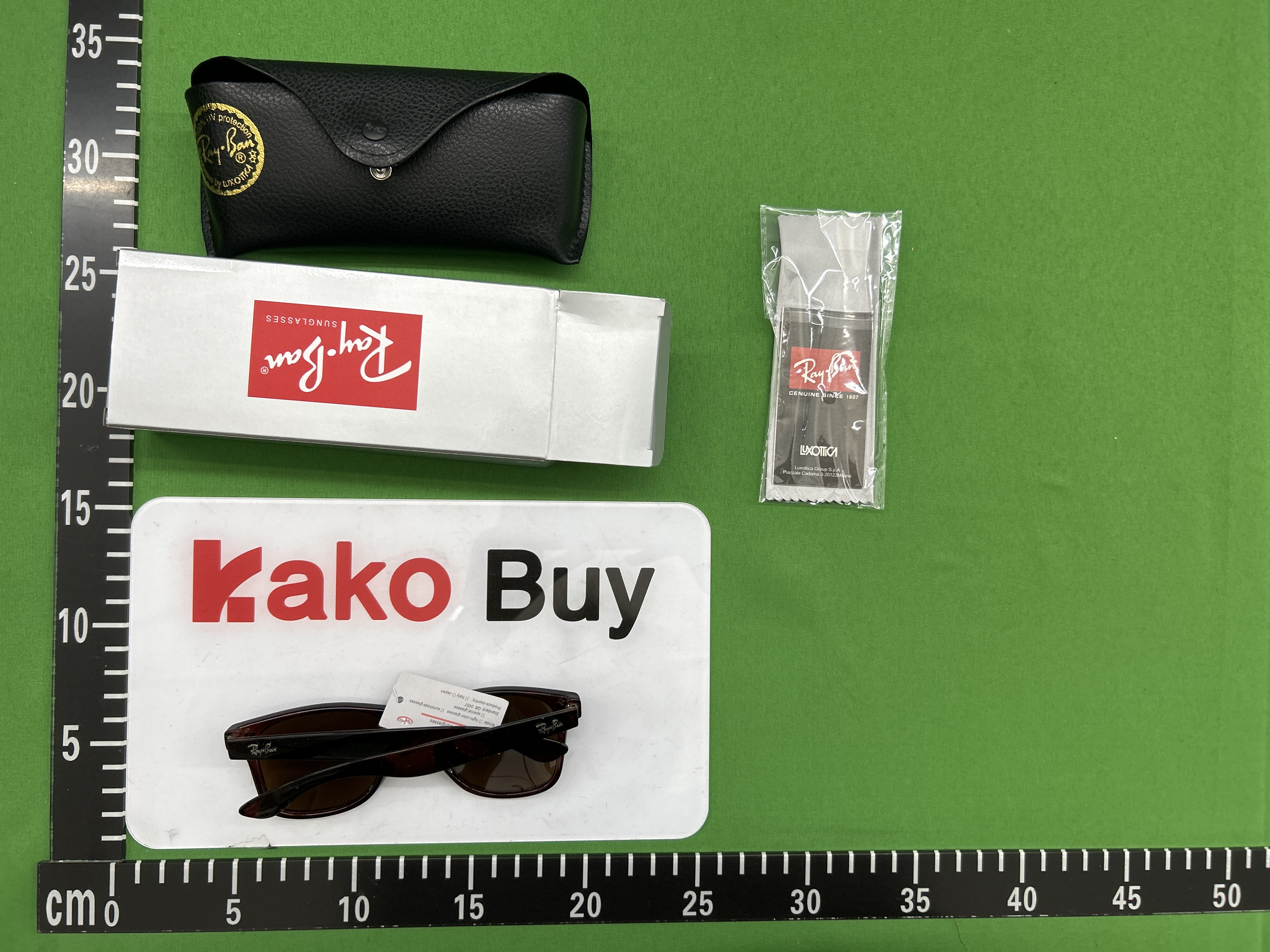 Foto QC 6 de Other Wayfarer Acetate Sunglasses Black Blue (PSXYJXLPX001)