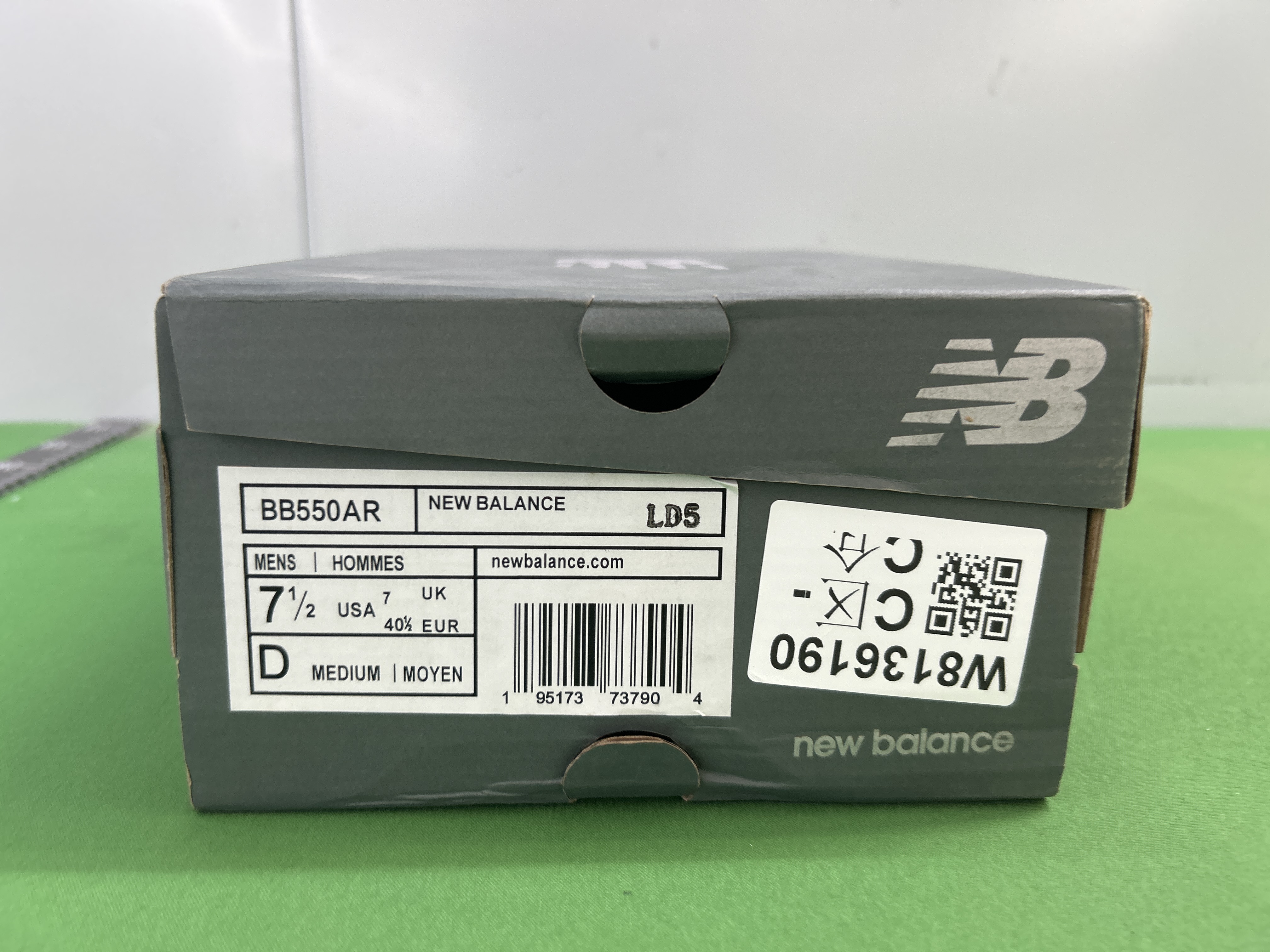 Foto QC 1 de New Balance 550 Low Aimé Leon Dore White Green BB550ALD