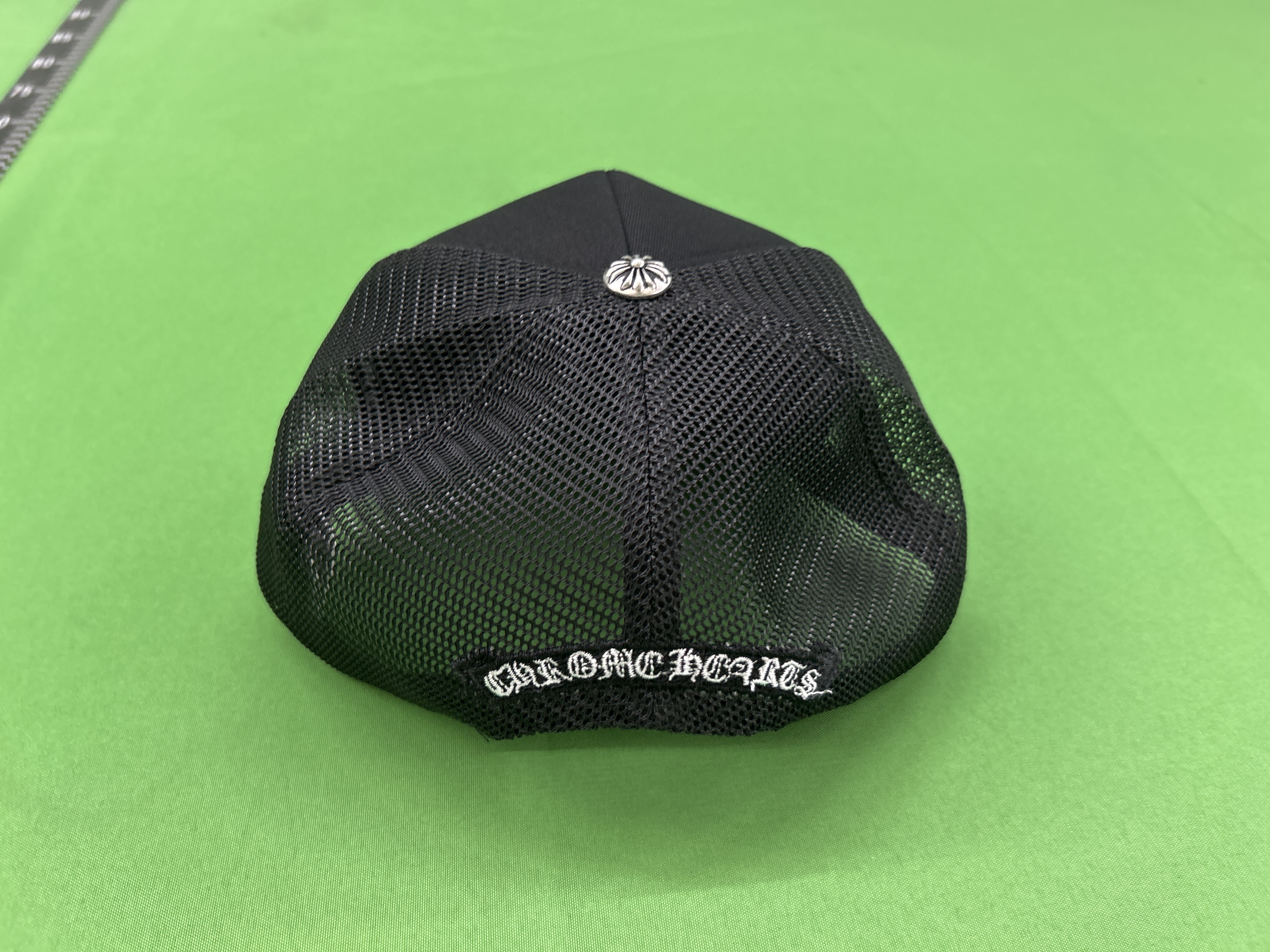 Foto QC 3 de Chrome Hearts CH Hollywood Trucker Hat Black/White