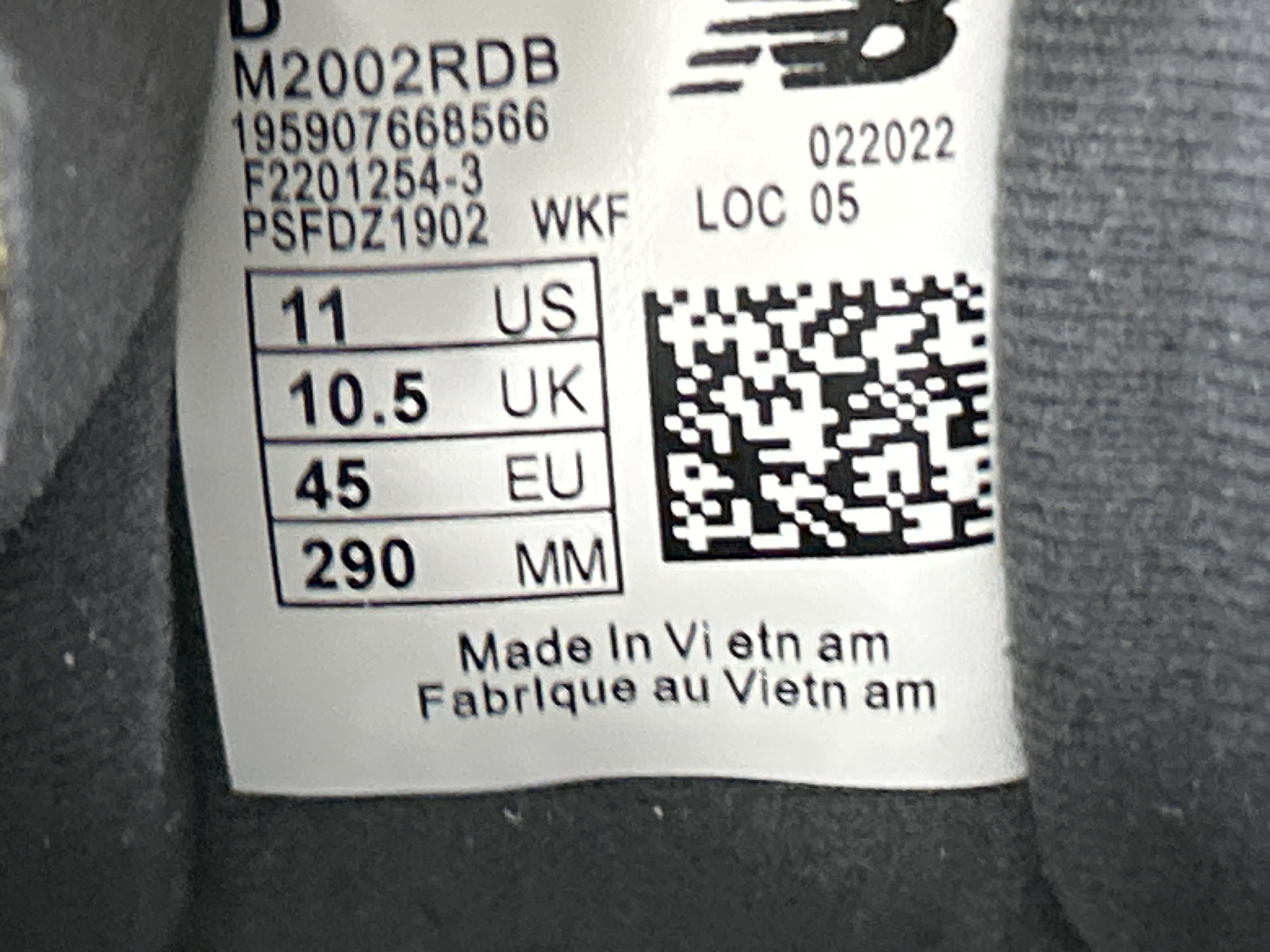 Foto QC 4 de New Balance 2002R Protection Pack Black M2002RDN