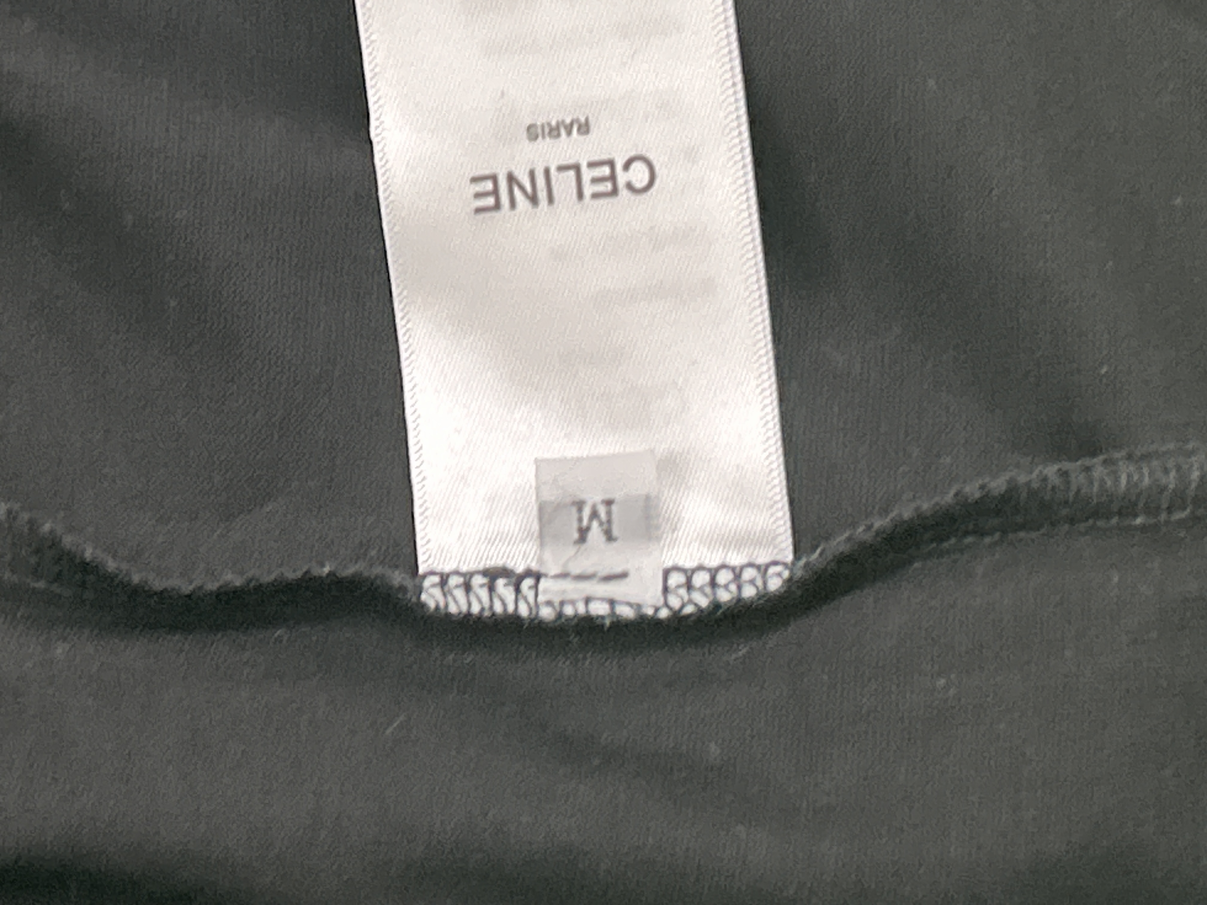 Foto QC 4 de Celine T-shirt Logo Print Black
