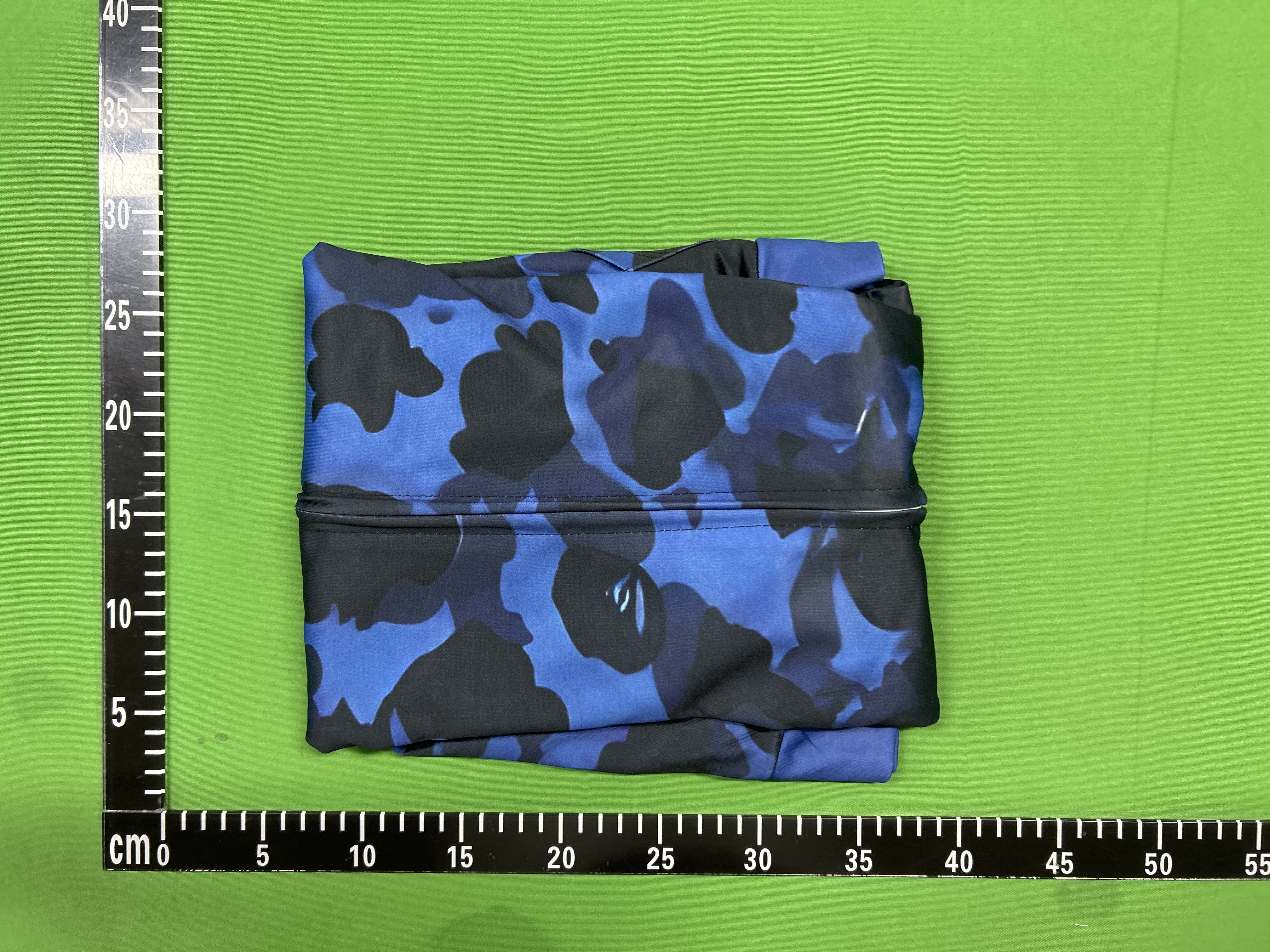 Foto QC 1 de BAPE Shark Hoodie Jacket Full Zip Checkered Patchwork Multicolor