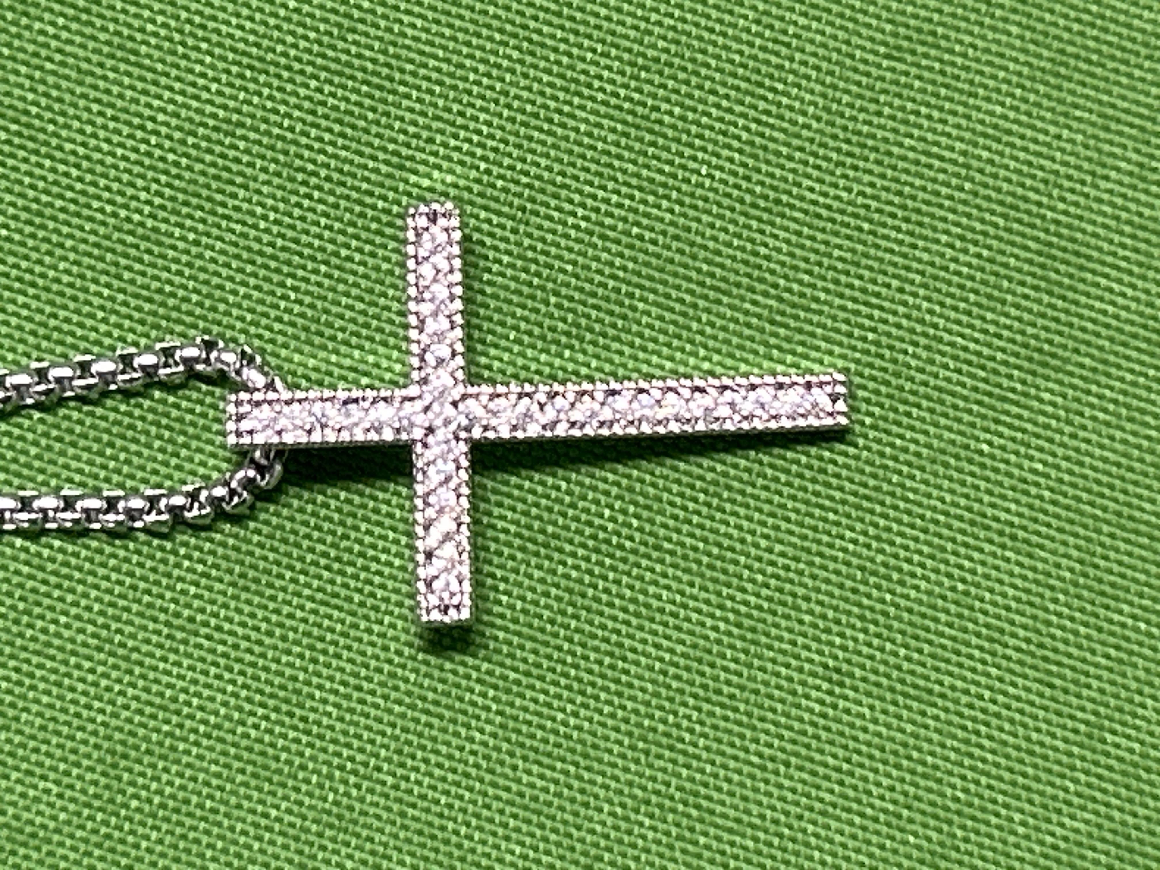 Foto QC 5 de Other Cross Necklace Metal Zircon Gold