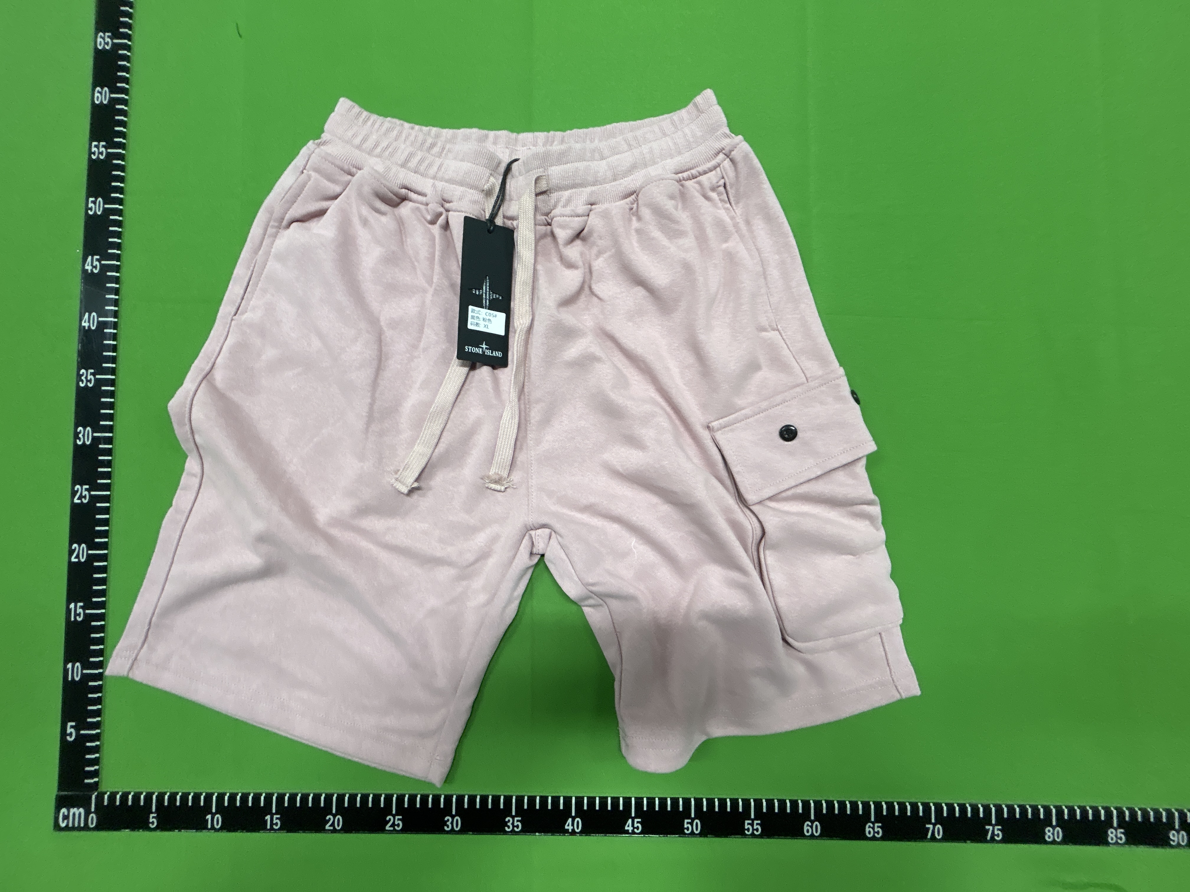 Foto QC 4 de Moncler Sweat Shorts Tricolor Stripe Grey
