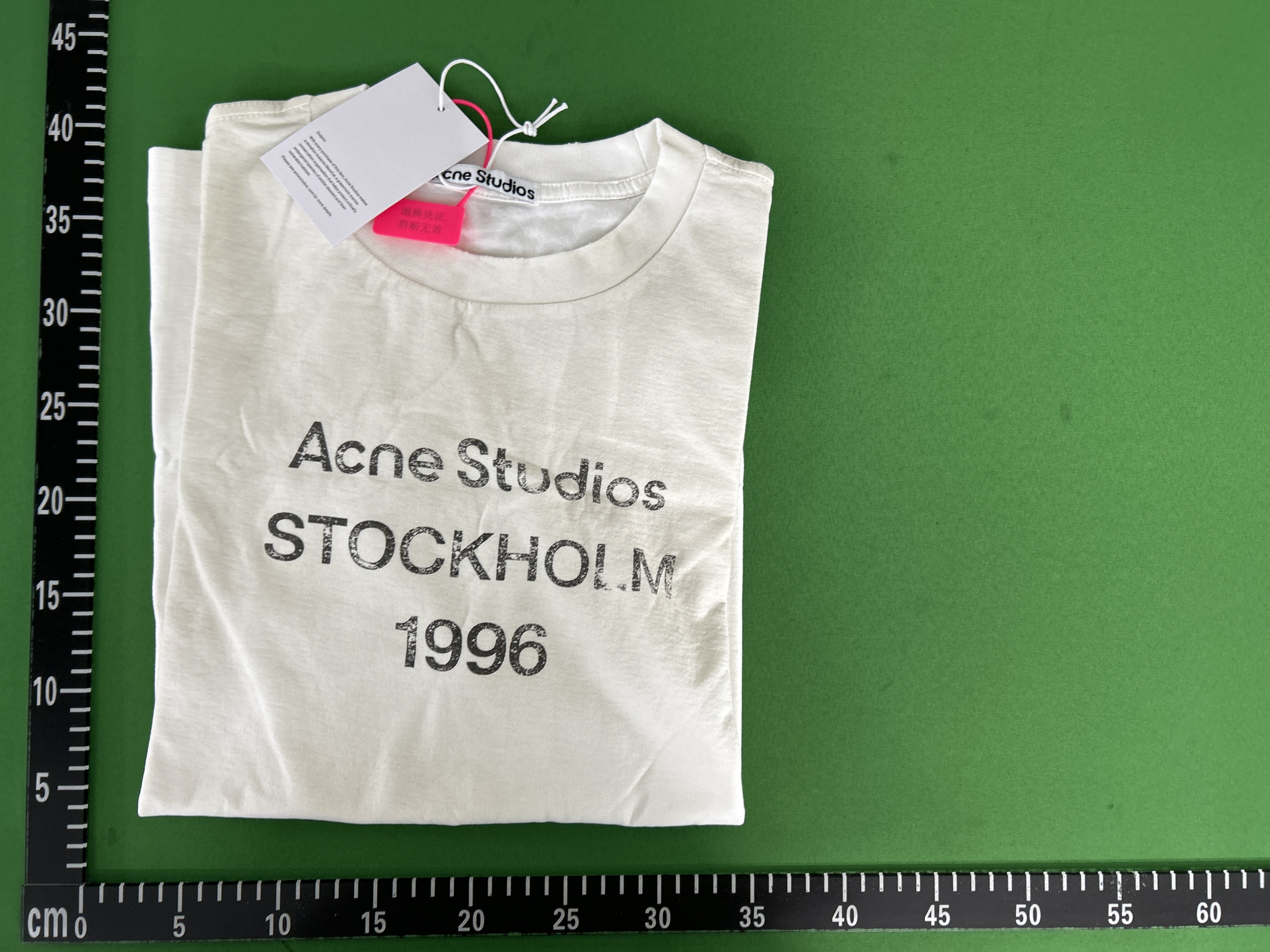 Foto QC 1 de Acne Studios 1996 Logo T-shirt Black