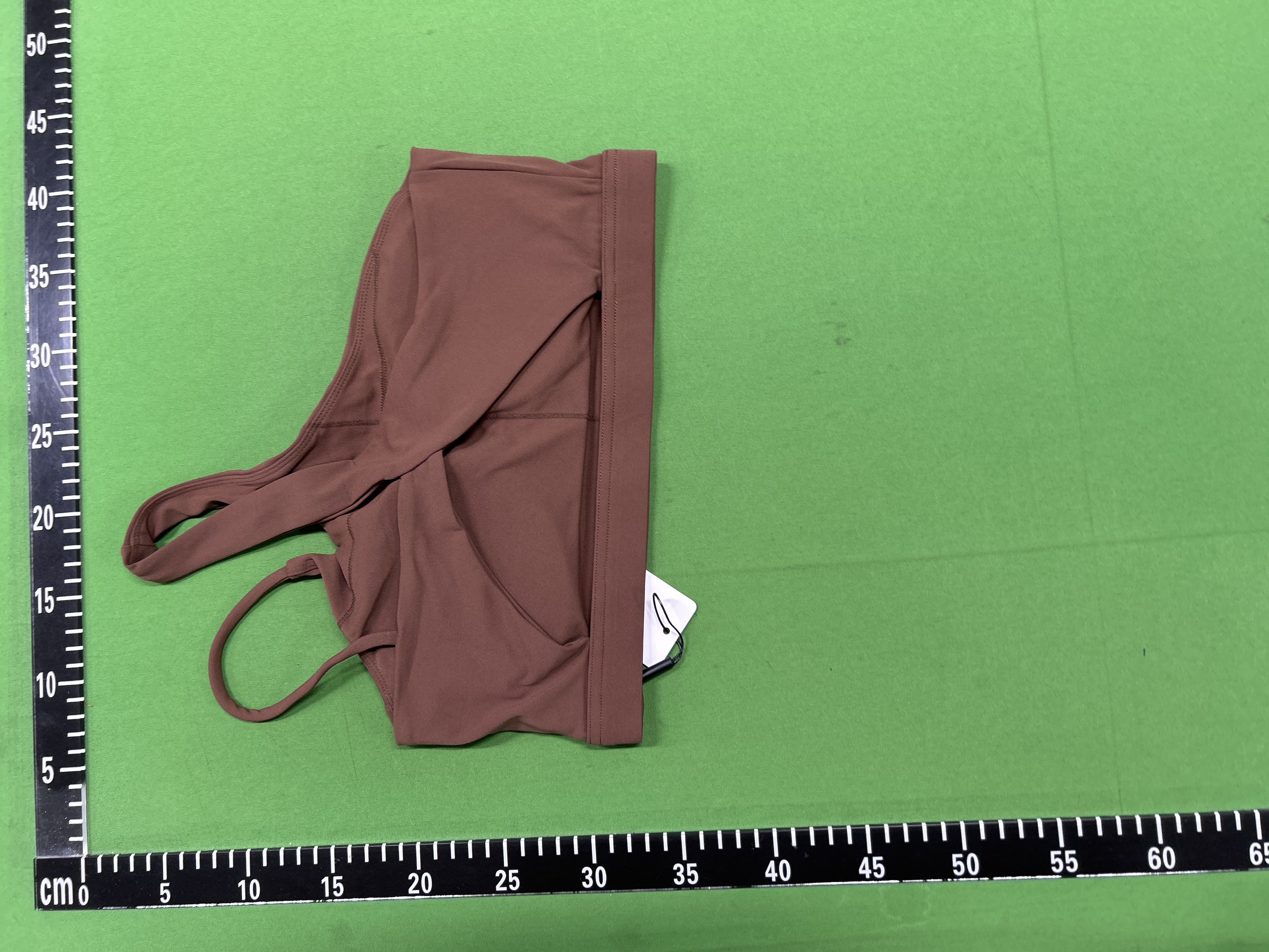 Foto QC 3 de Alo Bra One-Shoulder Brown