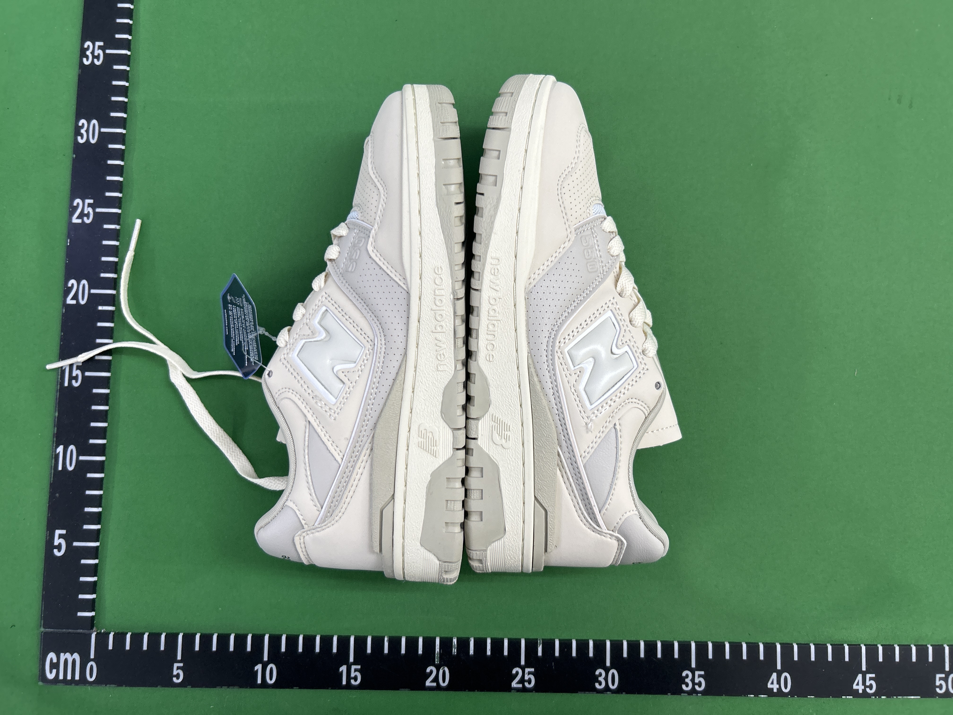 Foto QC 4 de New Balance 550 Low Aimé Leon Dore White Green BB550ALD