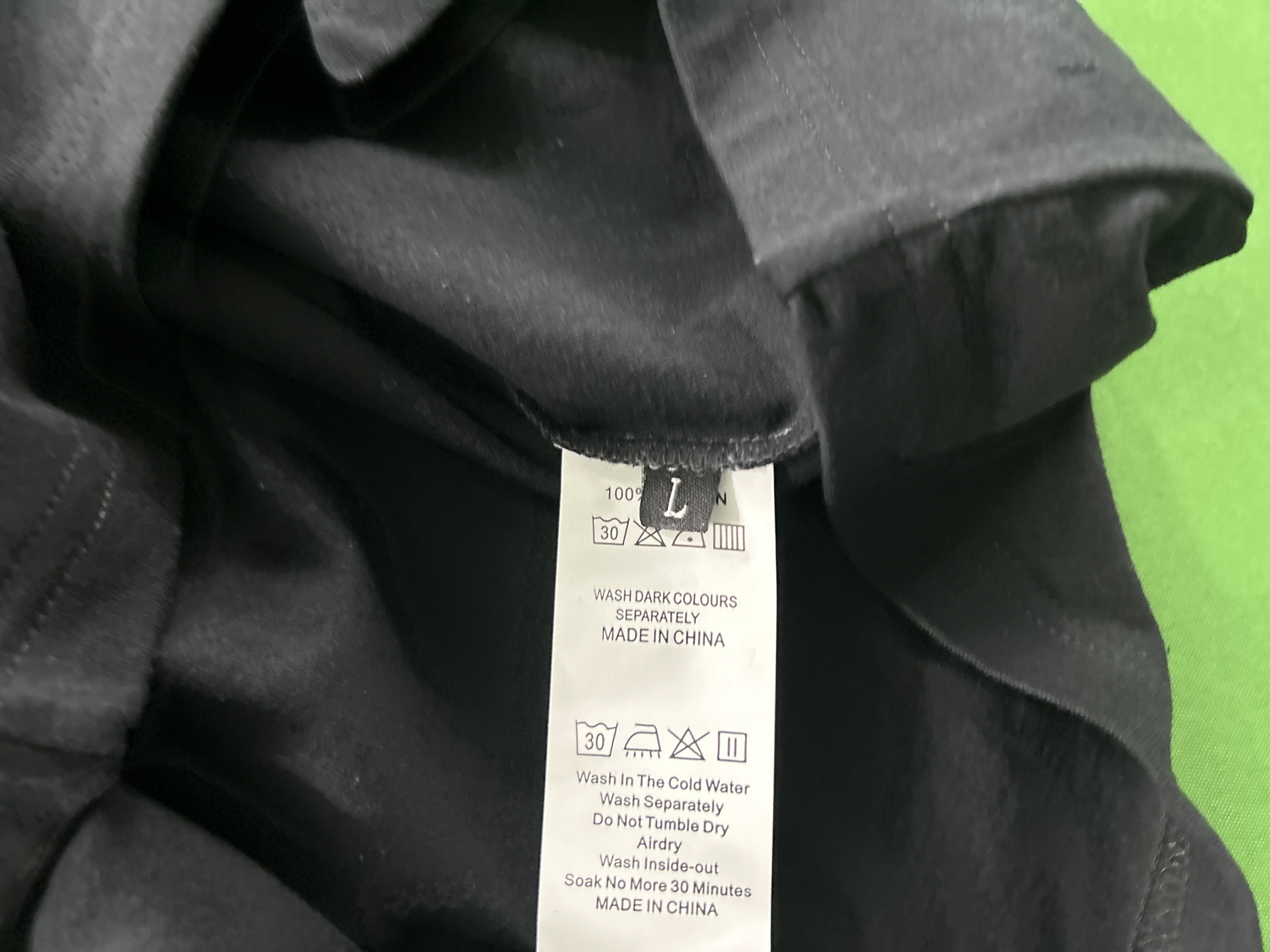 Foto QC 4 de Revenge Juice WRLD T-shirt Sketch Logo Black