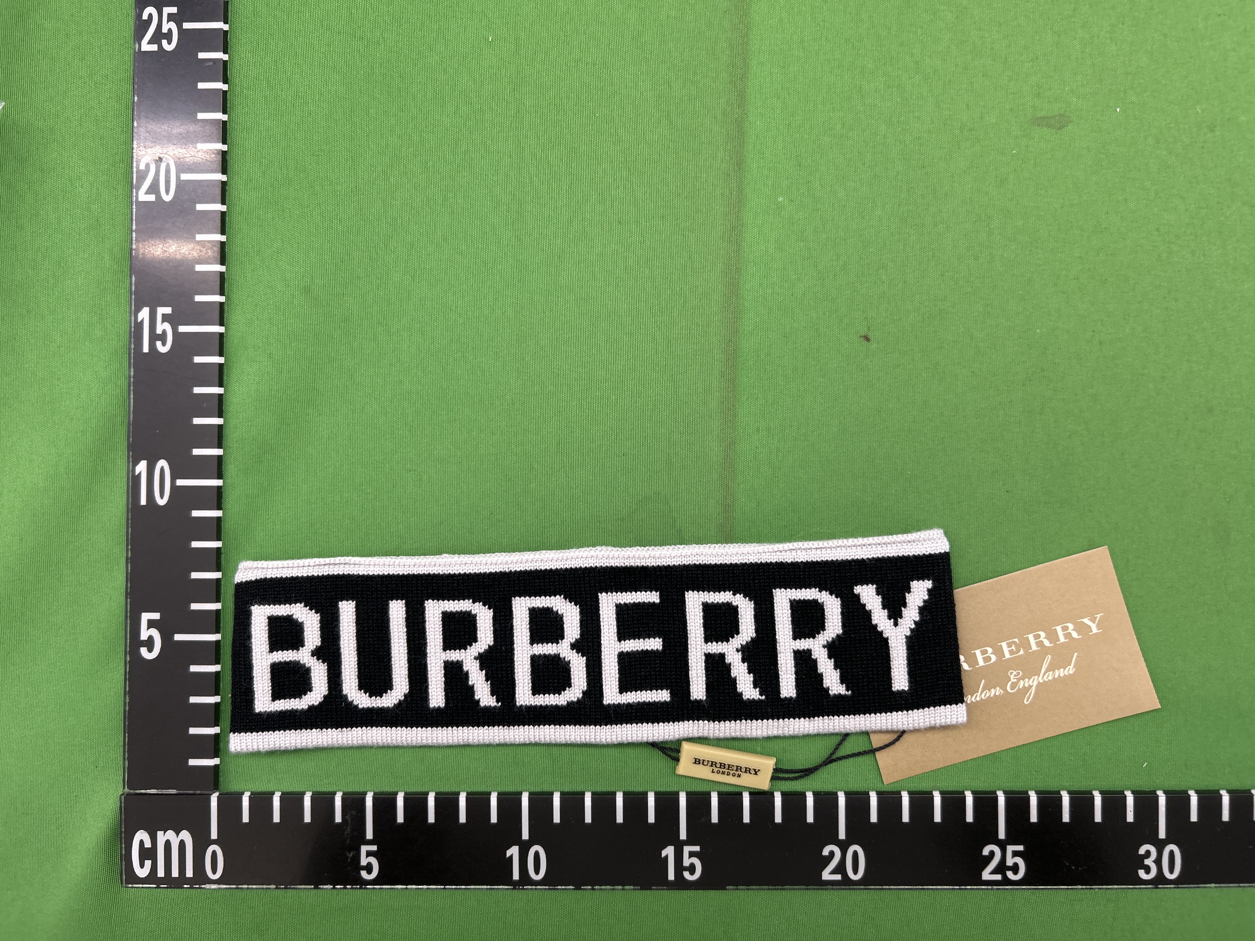 Foto QC 1 de Burberry Logo Headband Beige