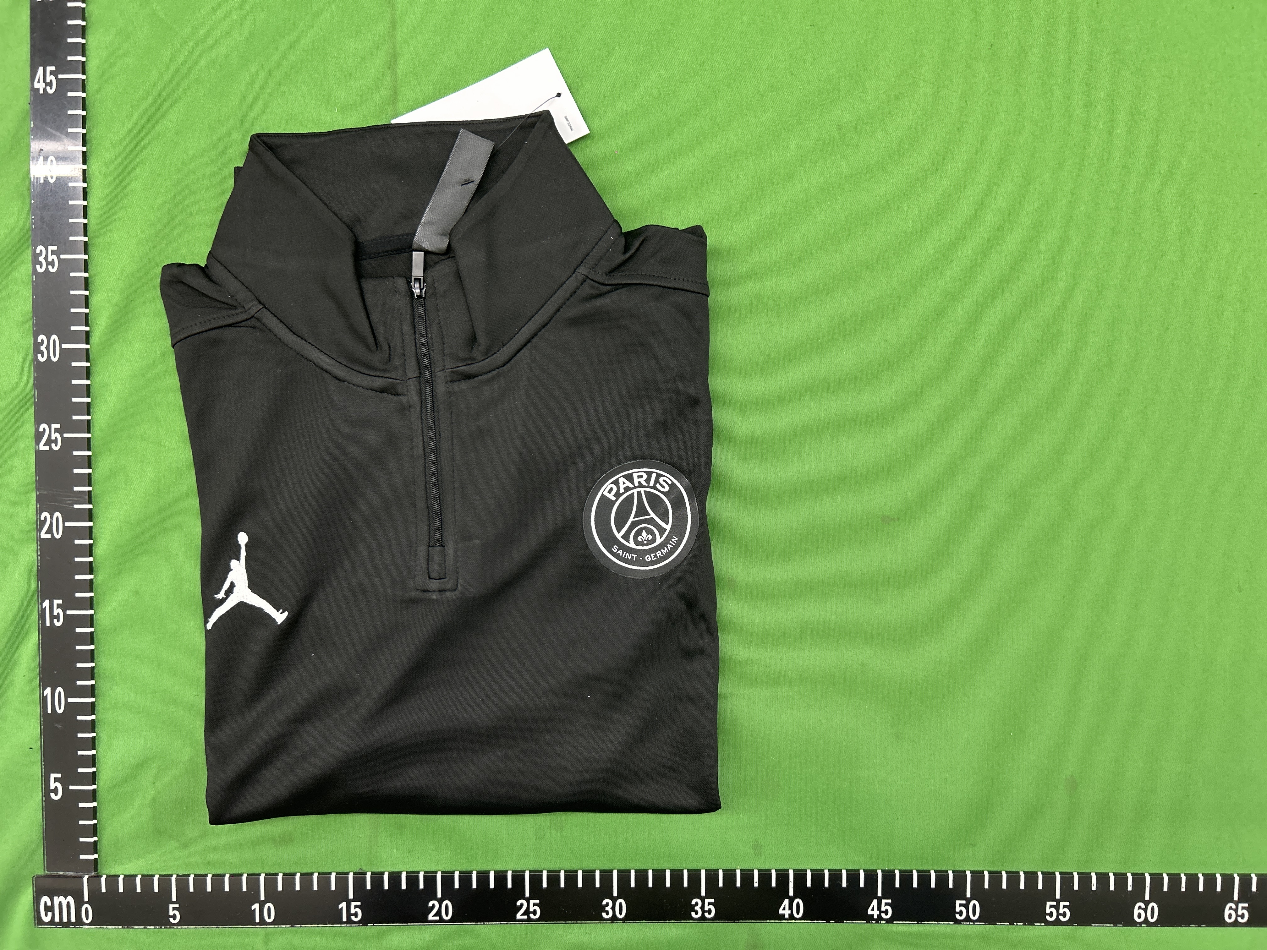 Foto QC 1 de Jordan Paris Saint-Germain Strike Drill Sweatshirt Half-Zip Black
