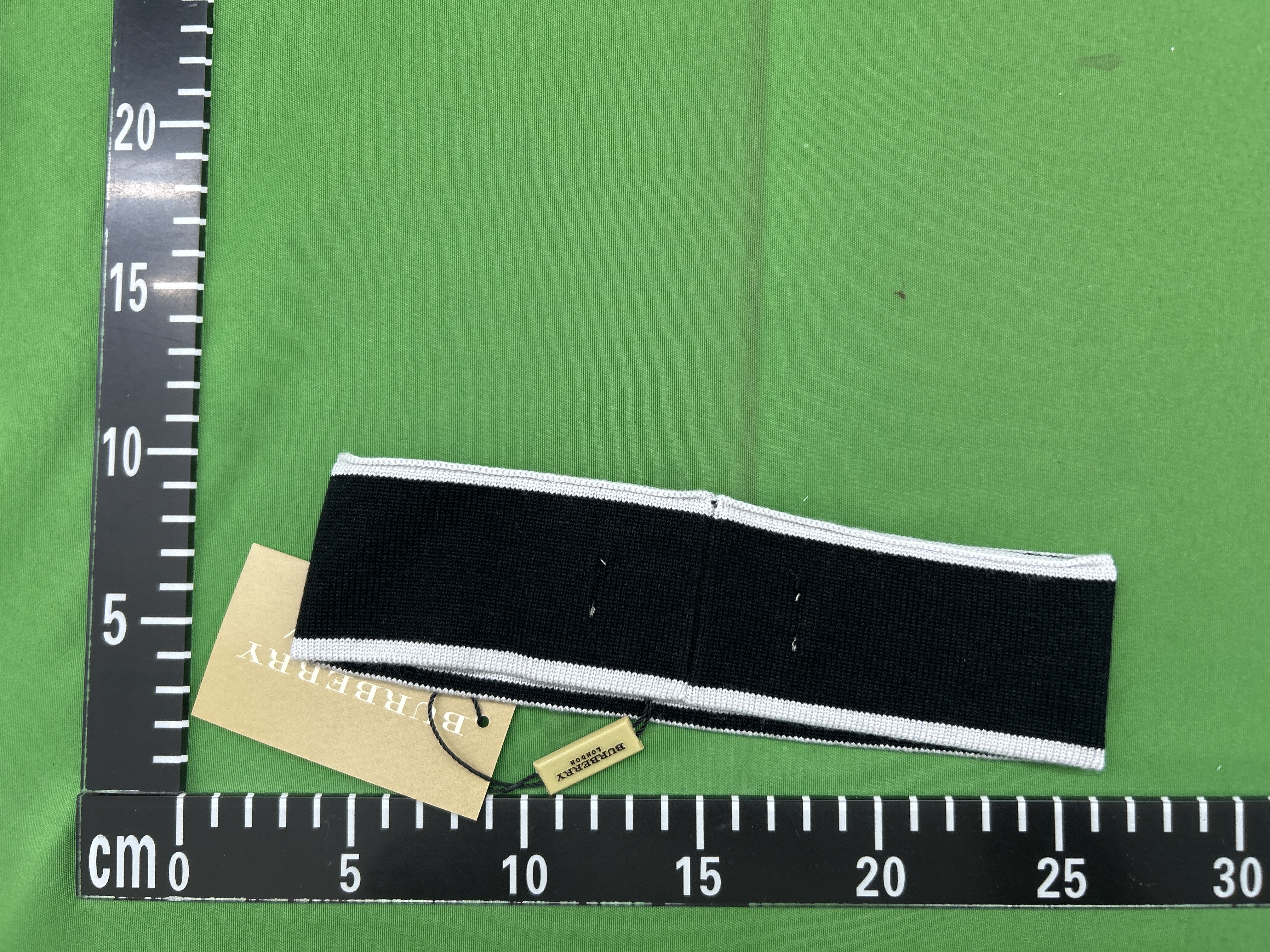 Foto QC 2 de Burberry Logo Headband Beige