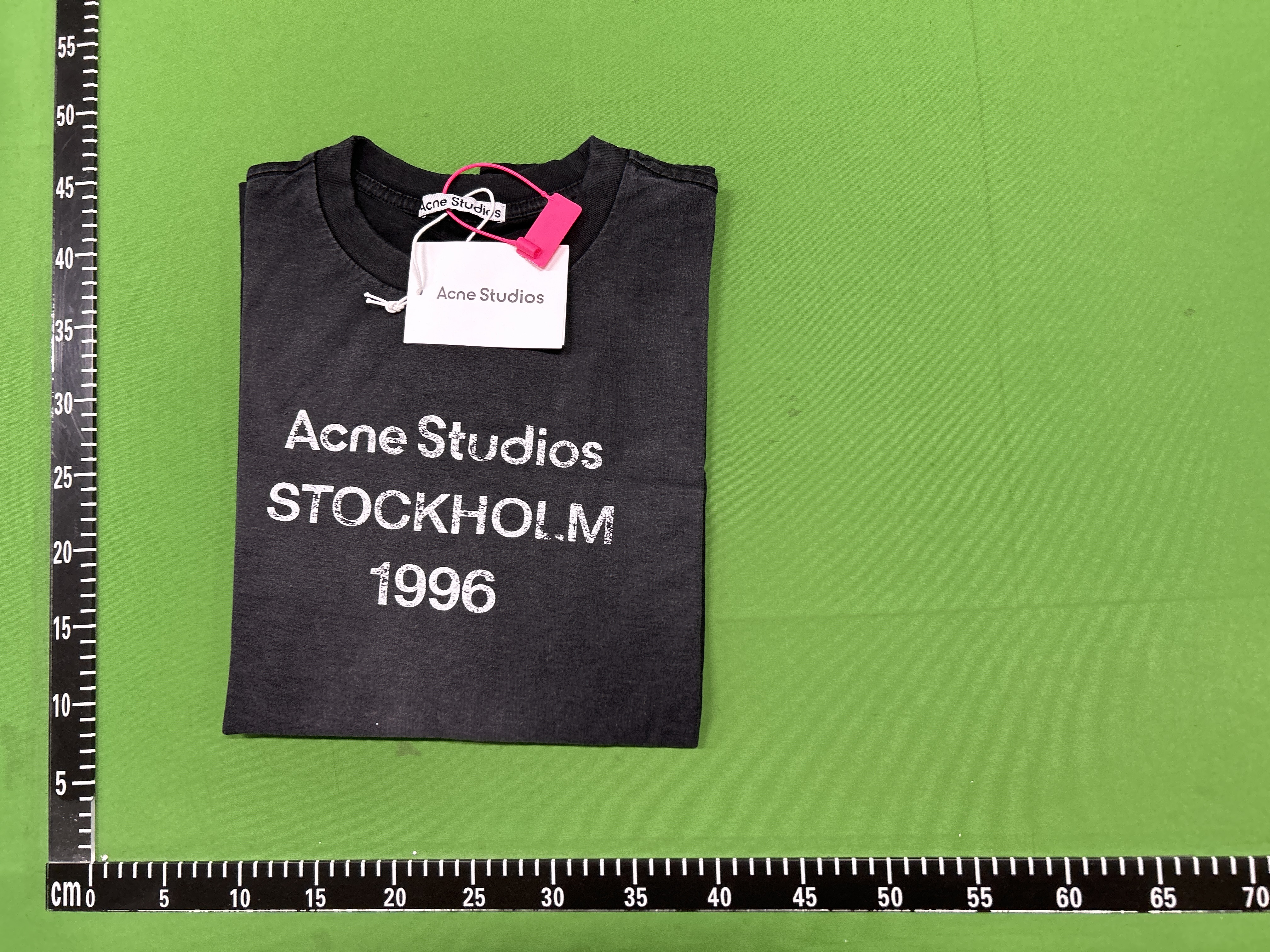 Foto QC 5 de Acne Studios 1996 Logo T-shirt Black