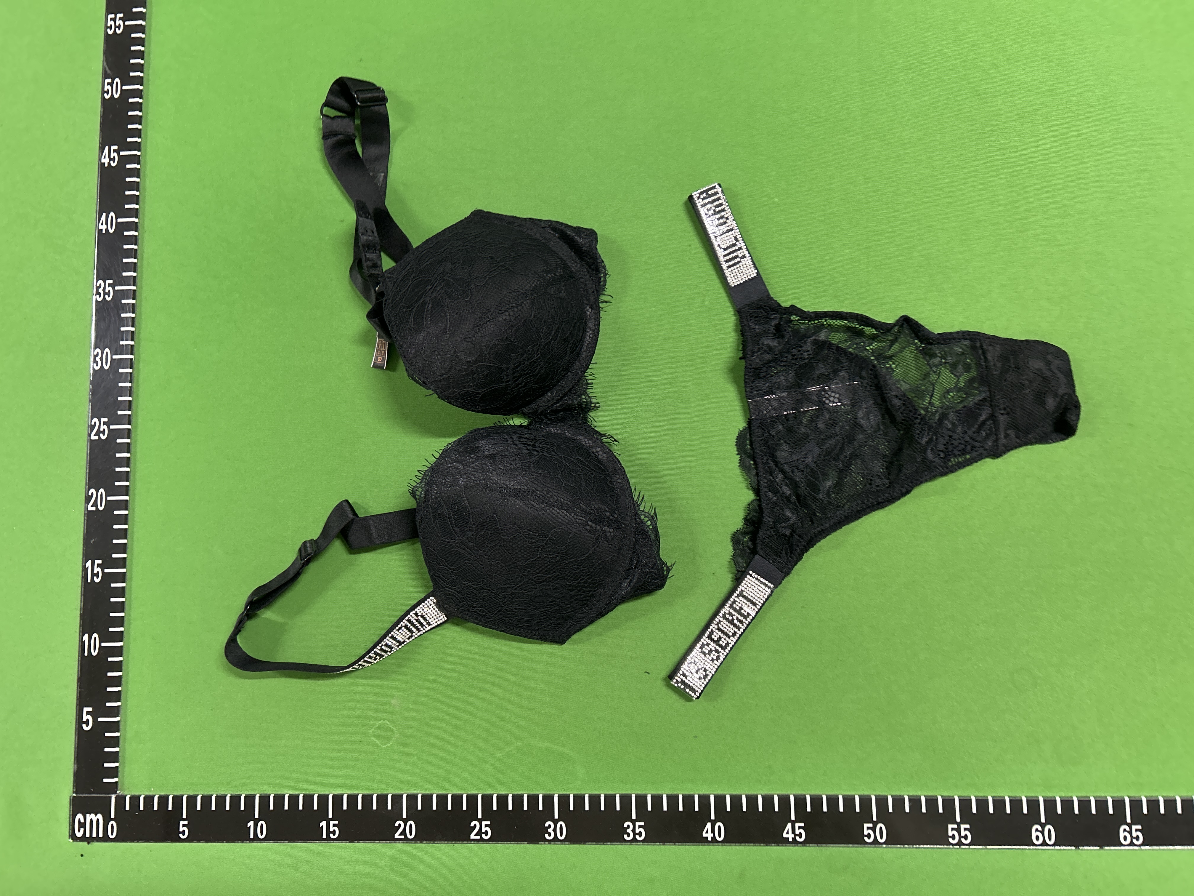 Foto QC 2 de Other Bra Lace Rhinestone Push-up Pink