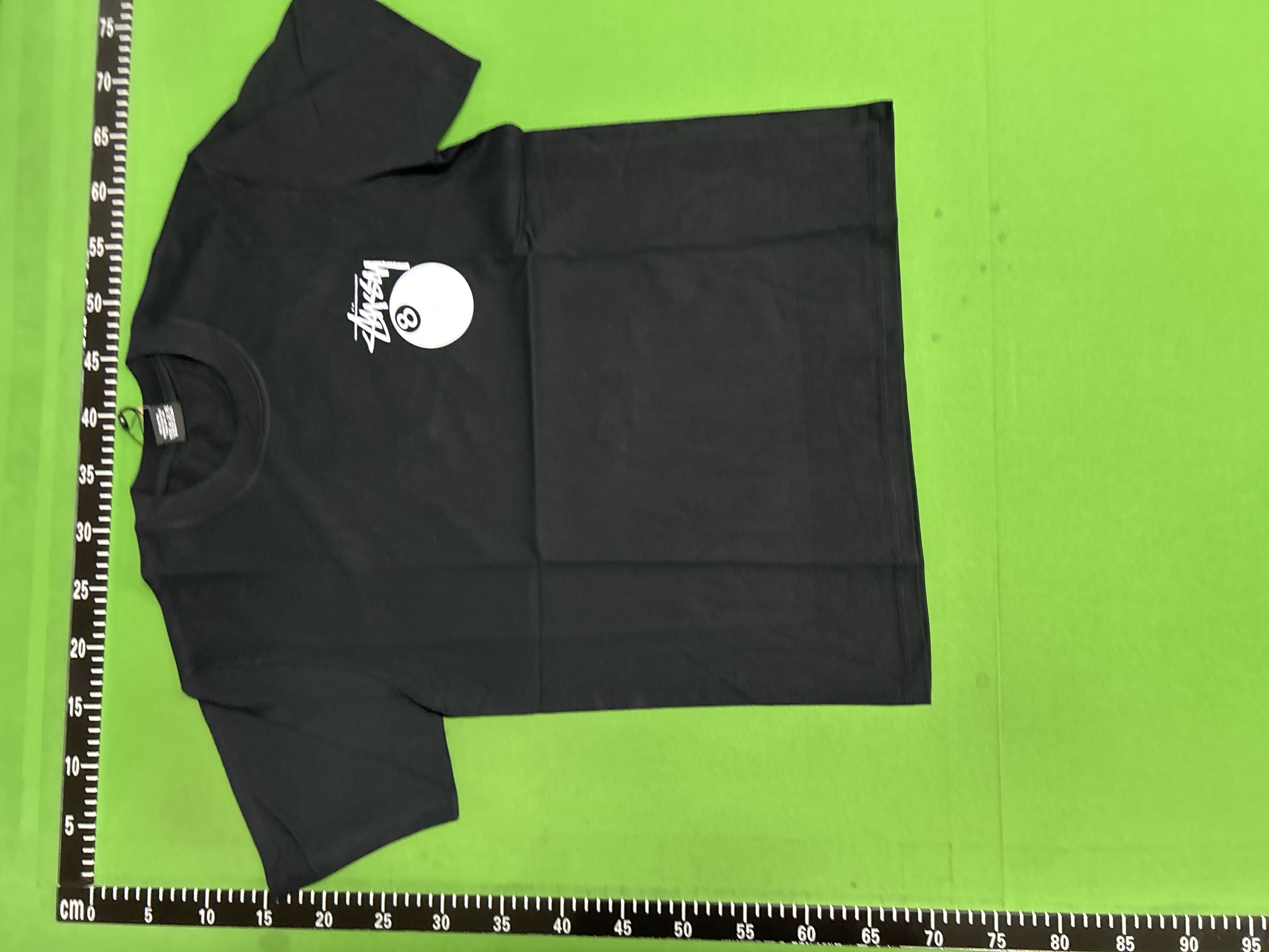 Foto QC 3 de Stussy T-shirt House of Cards Black