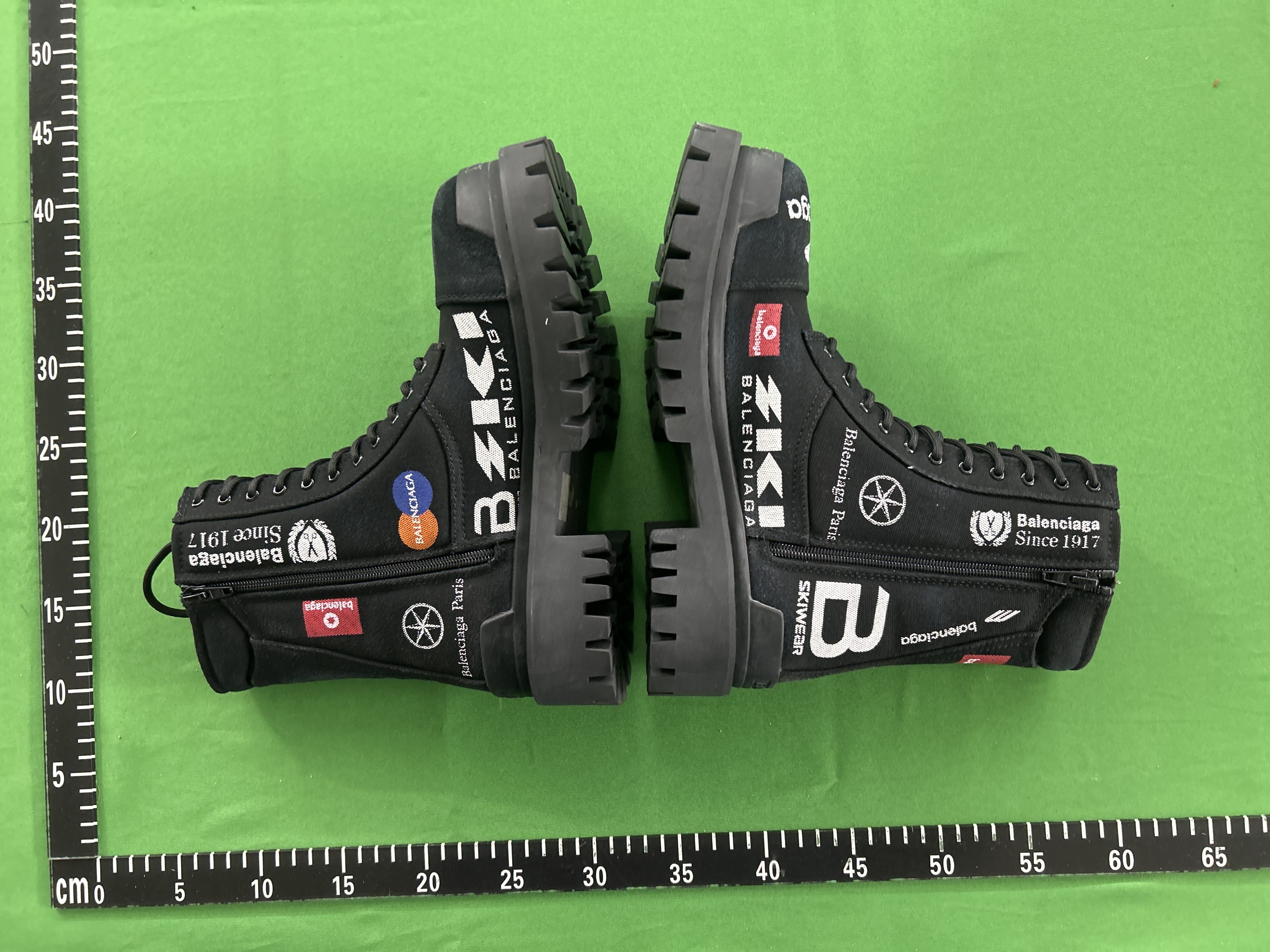 Foto QC 4 de Rick Owens Tractor Lace-Up Platform Boots