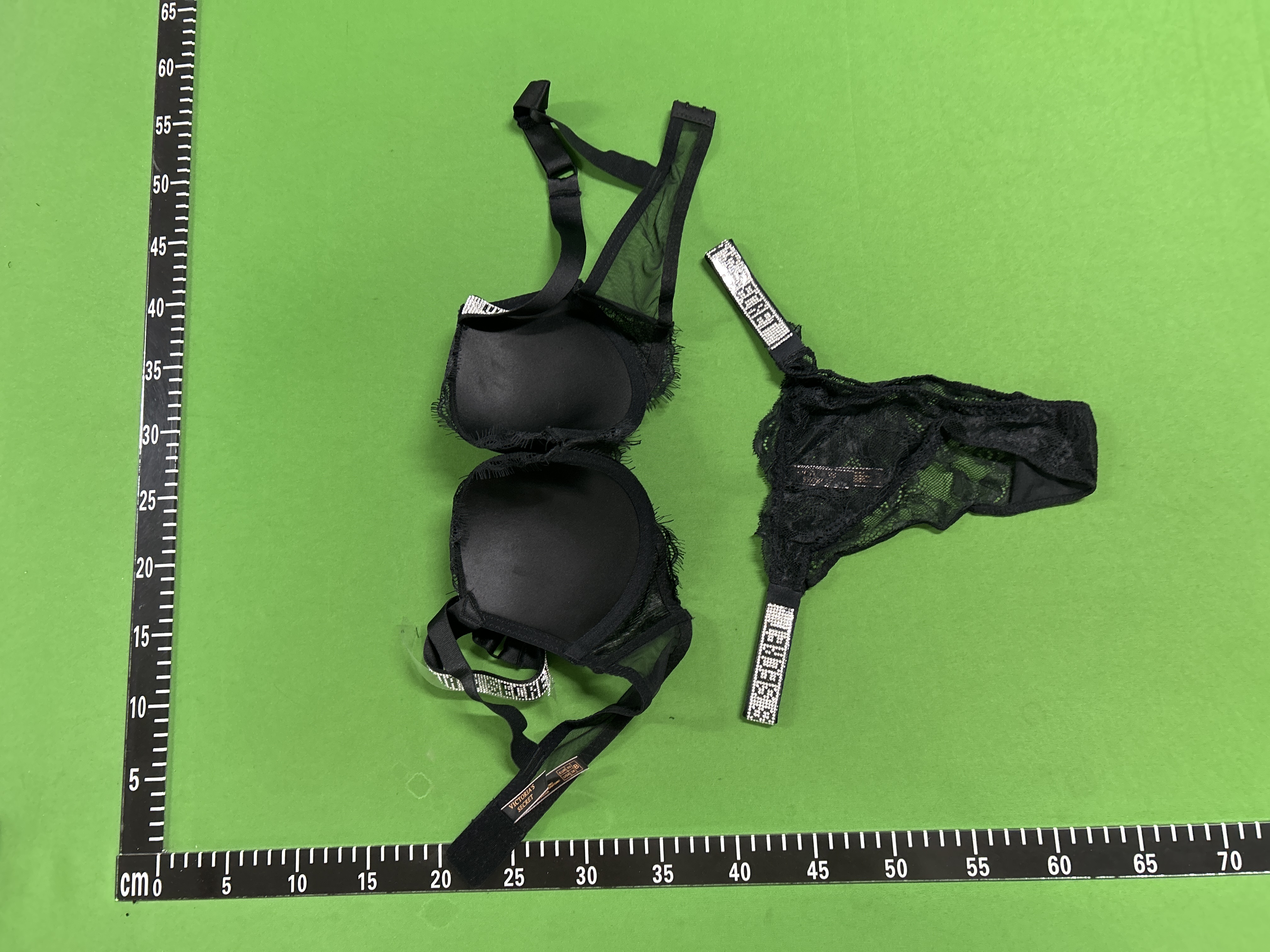 Foto QC 3 de Other Bra Lace Rhinestone Push-up Pink