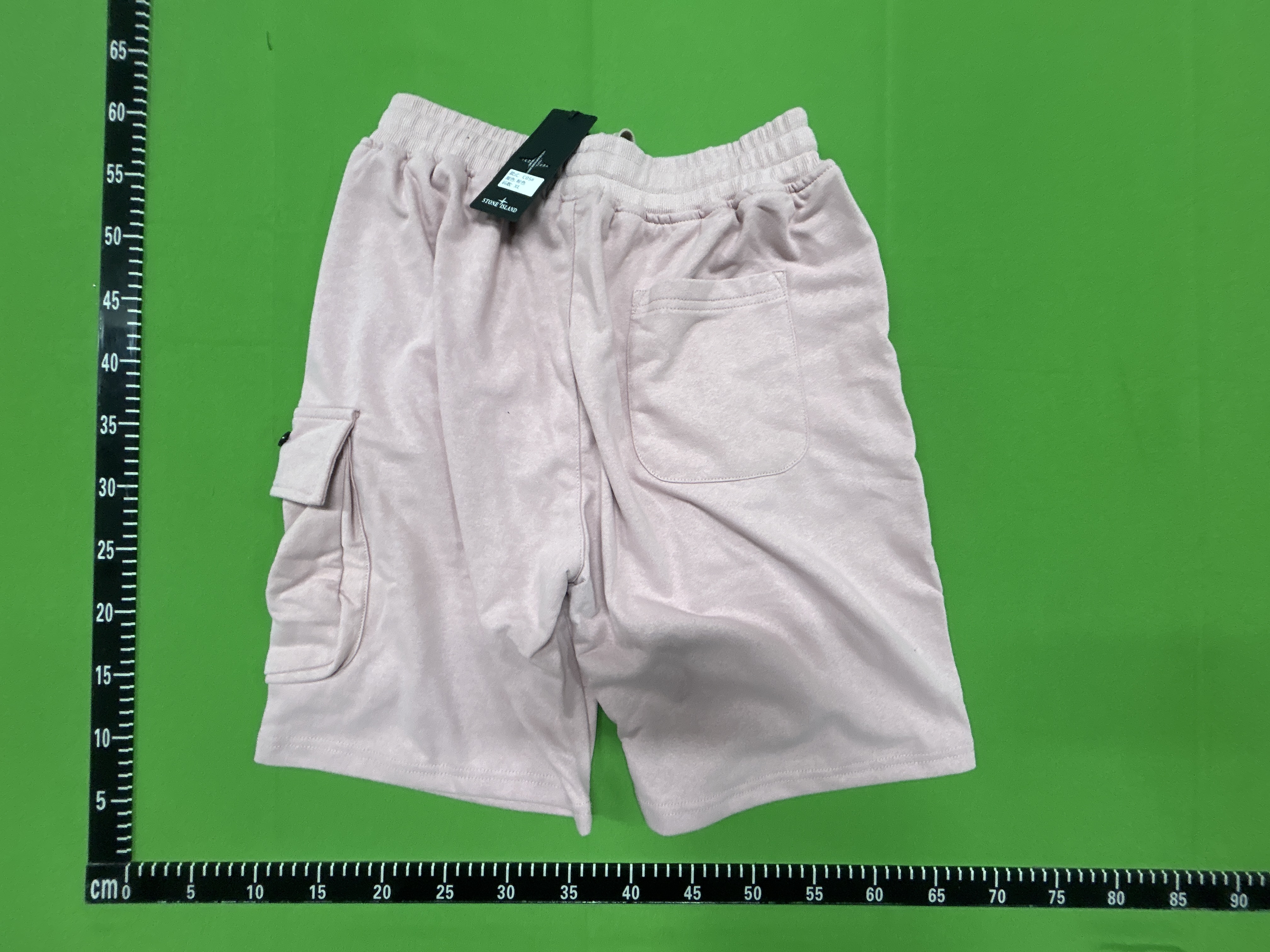 Foto QC 3 de Moncler Sweat Shorts Tricolor Stripe Grey