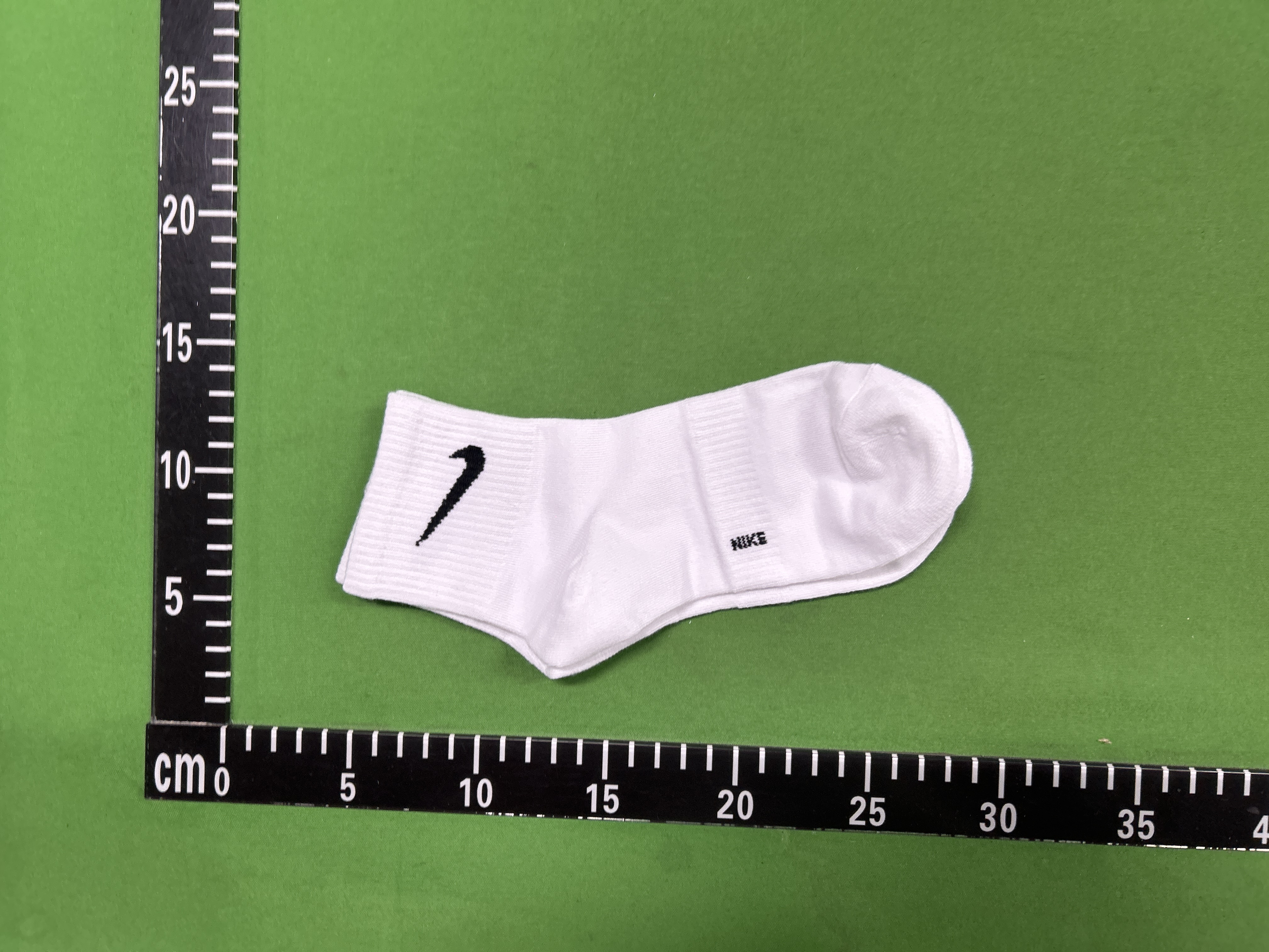 Foto QC 5 de Nike Crew Socks Cotton Ribbed Black White Grey