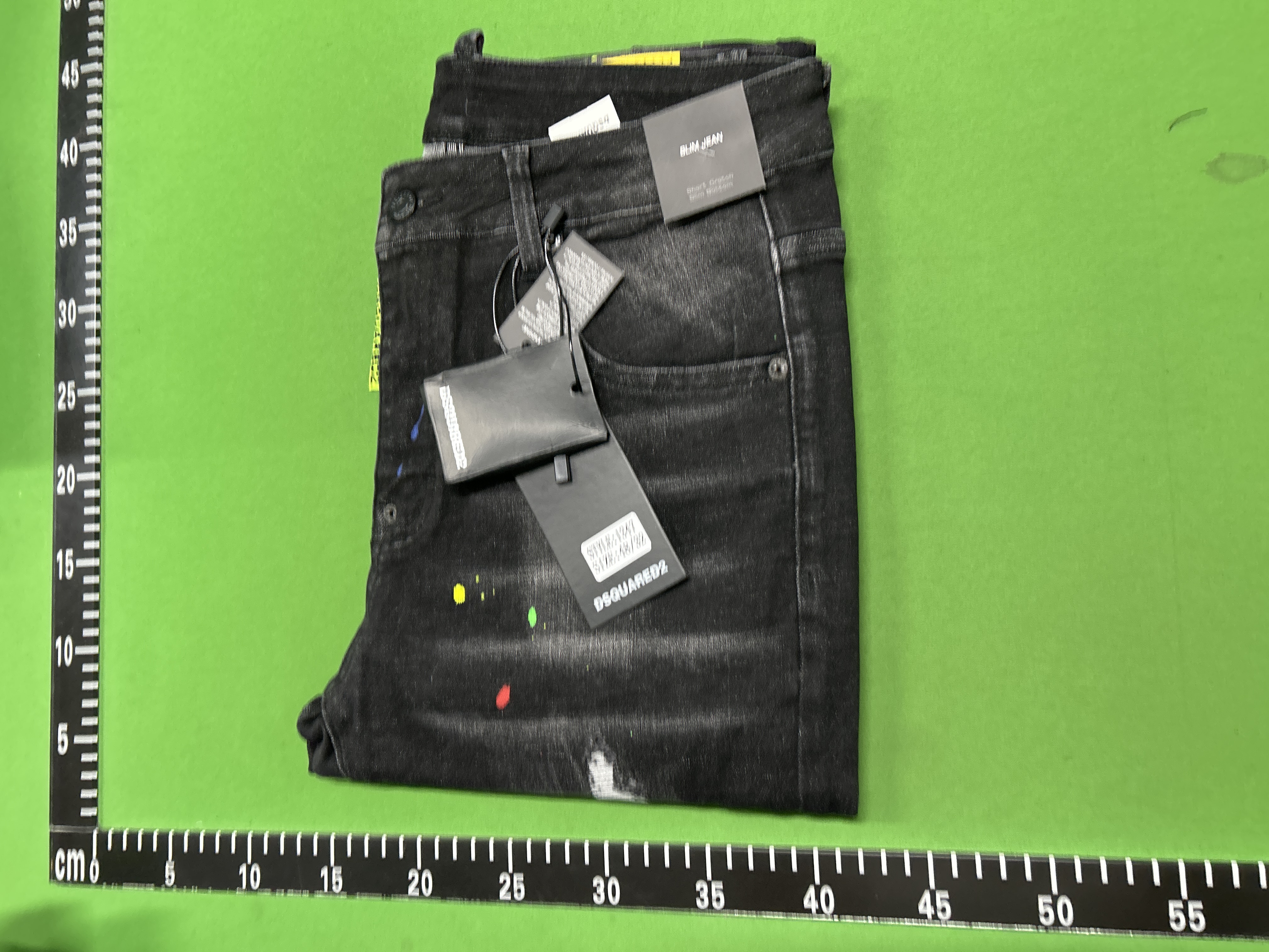 Foto QC 1 de DSQUARED2 ICON Jeans Paint Splatter Black