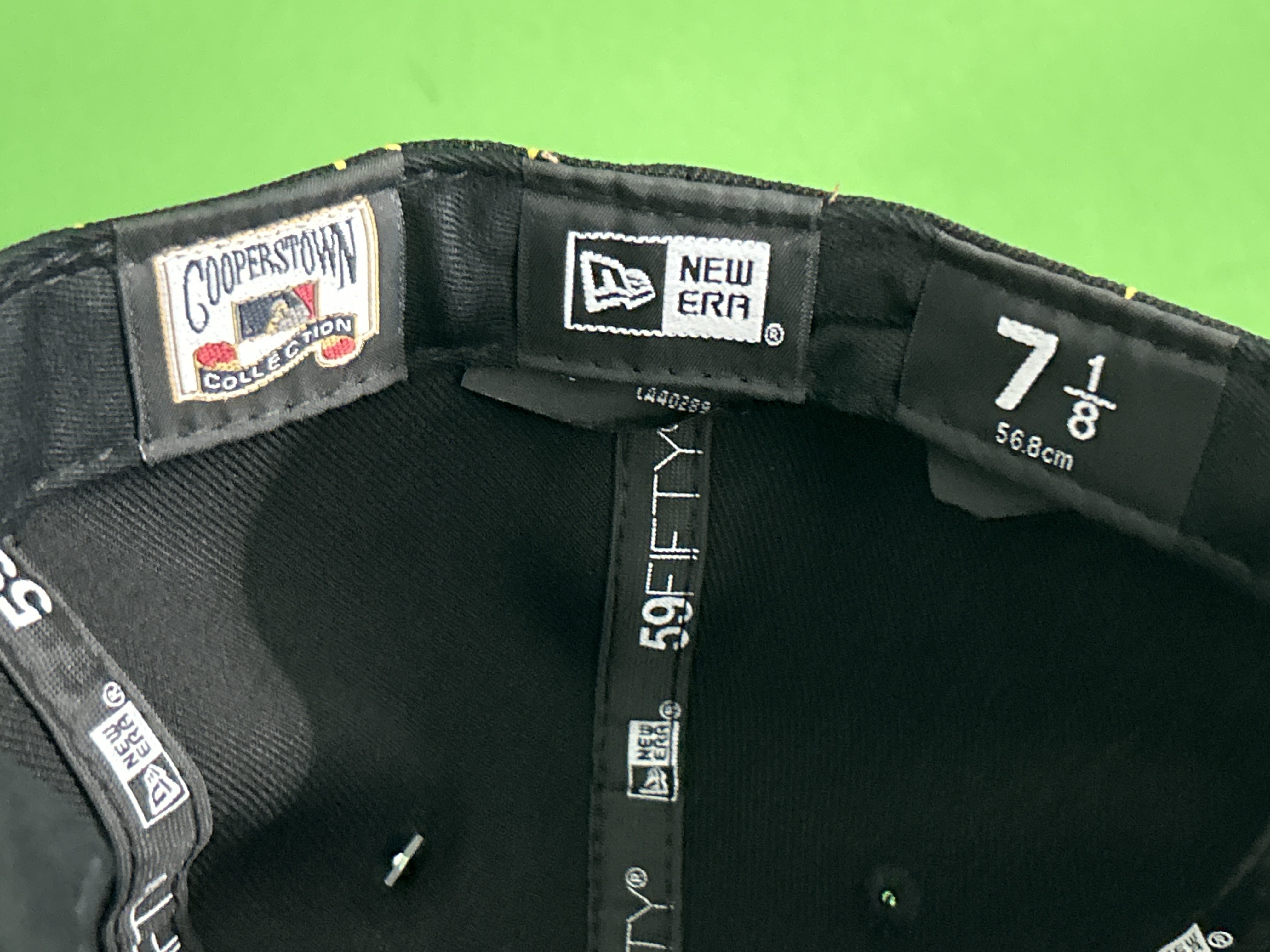 Foto QC 3 de New Era 59FIFTY New York Yankees AA Pattern Cap Black