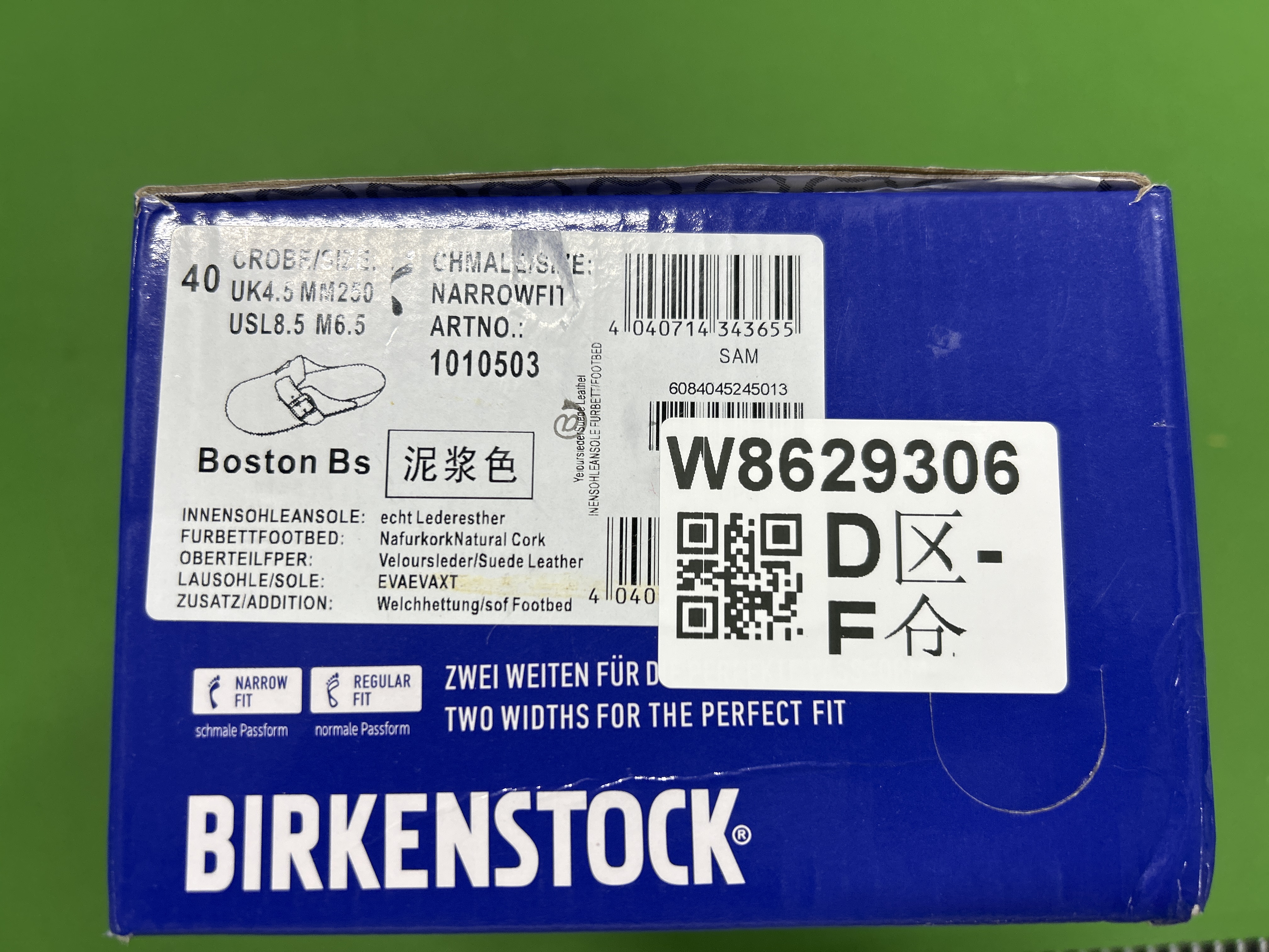 Foto QC 1 de Birkenstock Arizona Birko-Flor White A888-AK