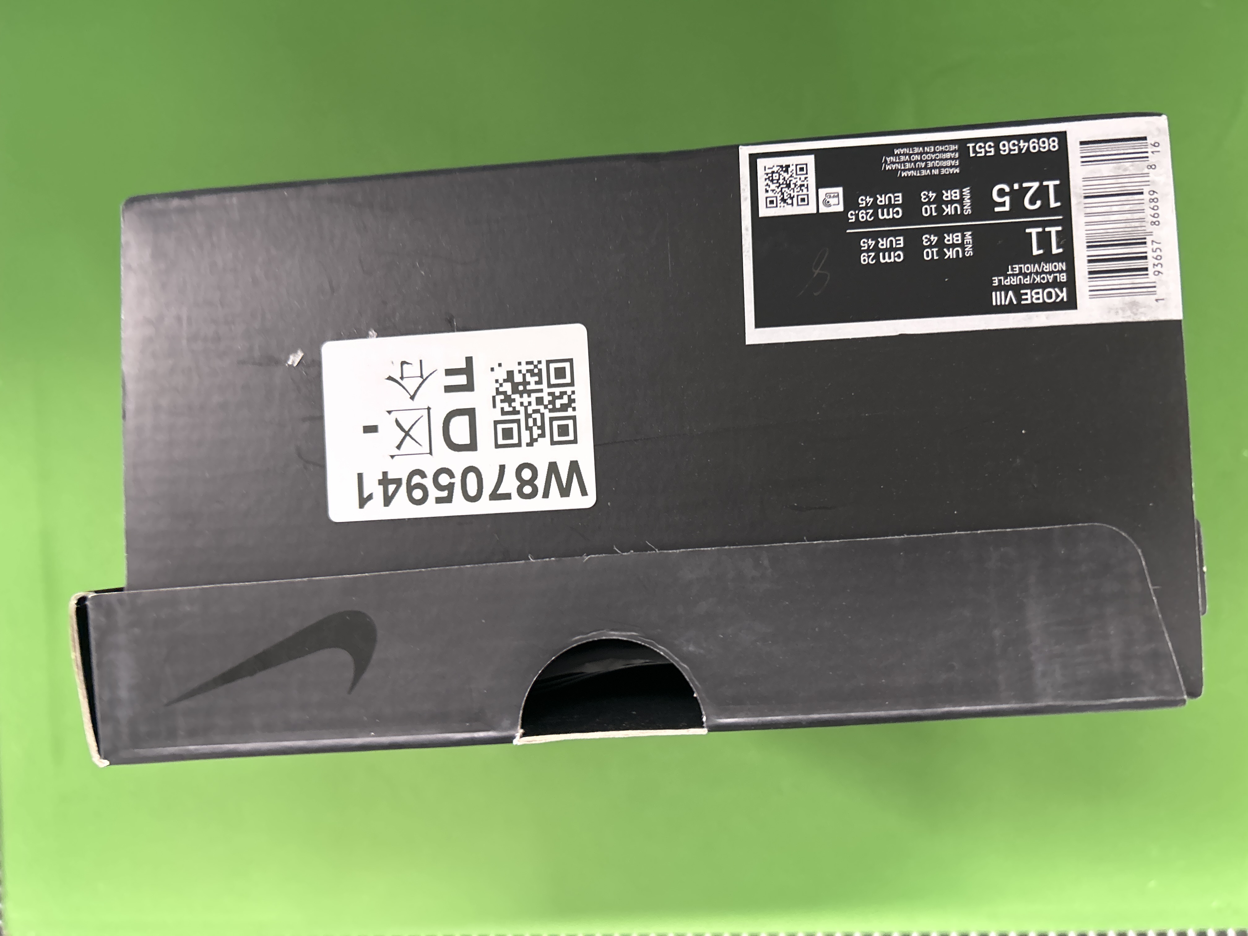 Foto QC 1 de Nike Kobe 8 System Milk Snake 555035-601