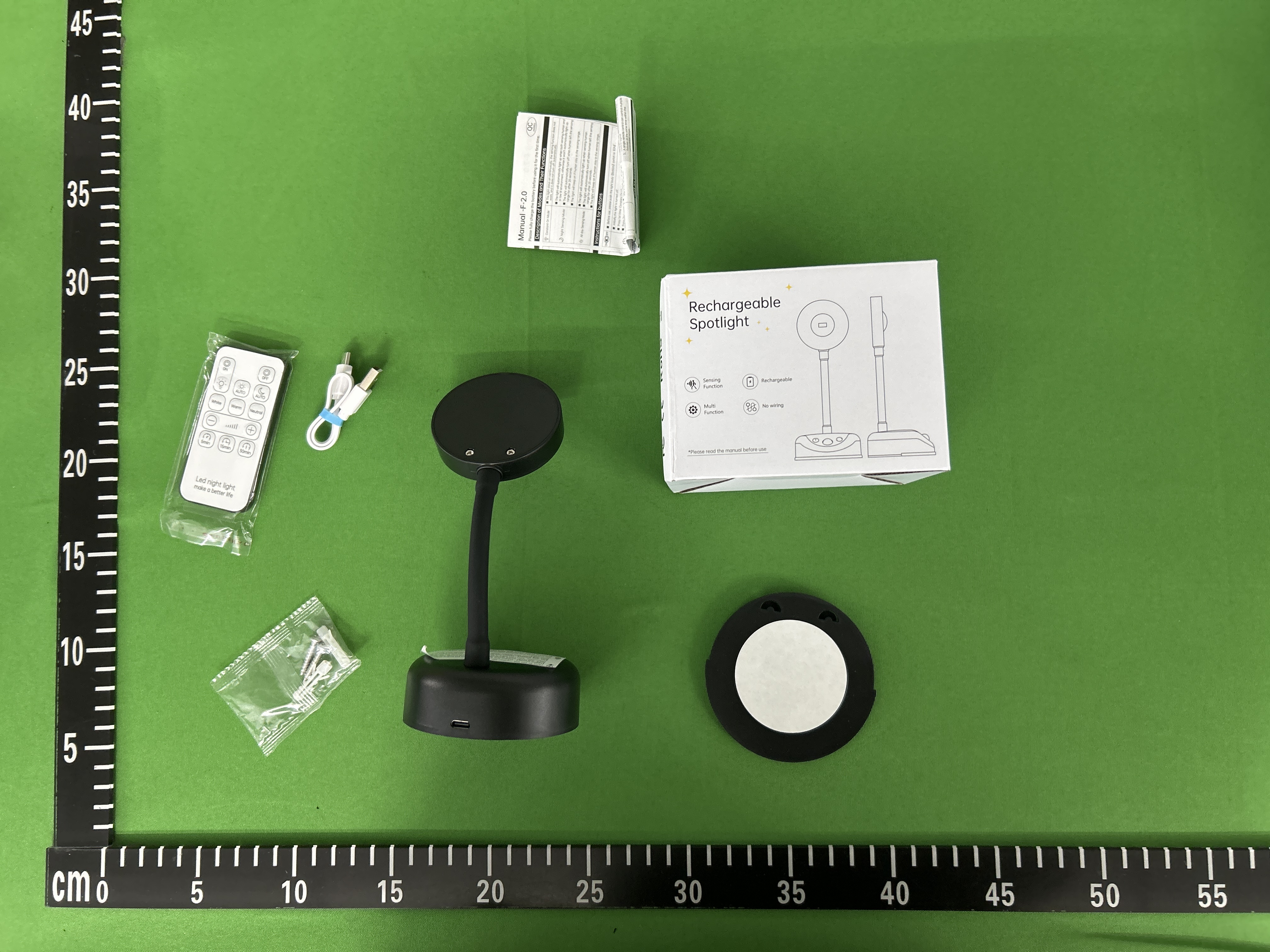 Foto QC 2 de Other Smart LED Motion Sensor Wall Spotlight (Rechargeable) White