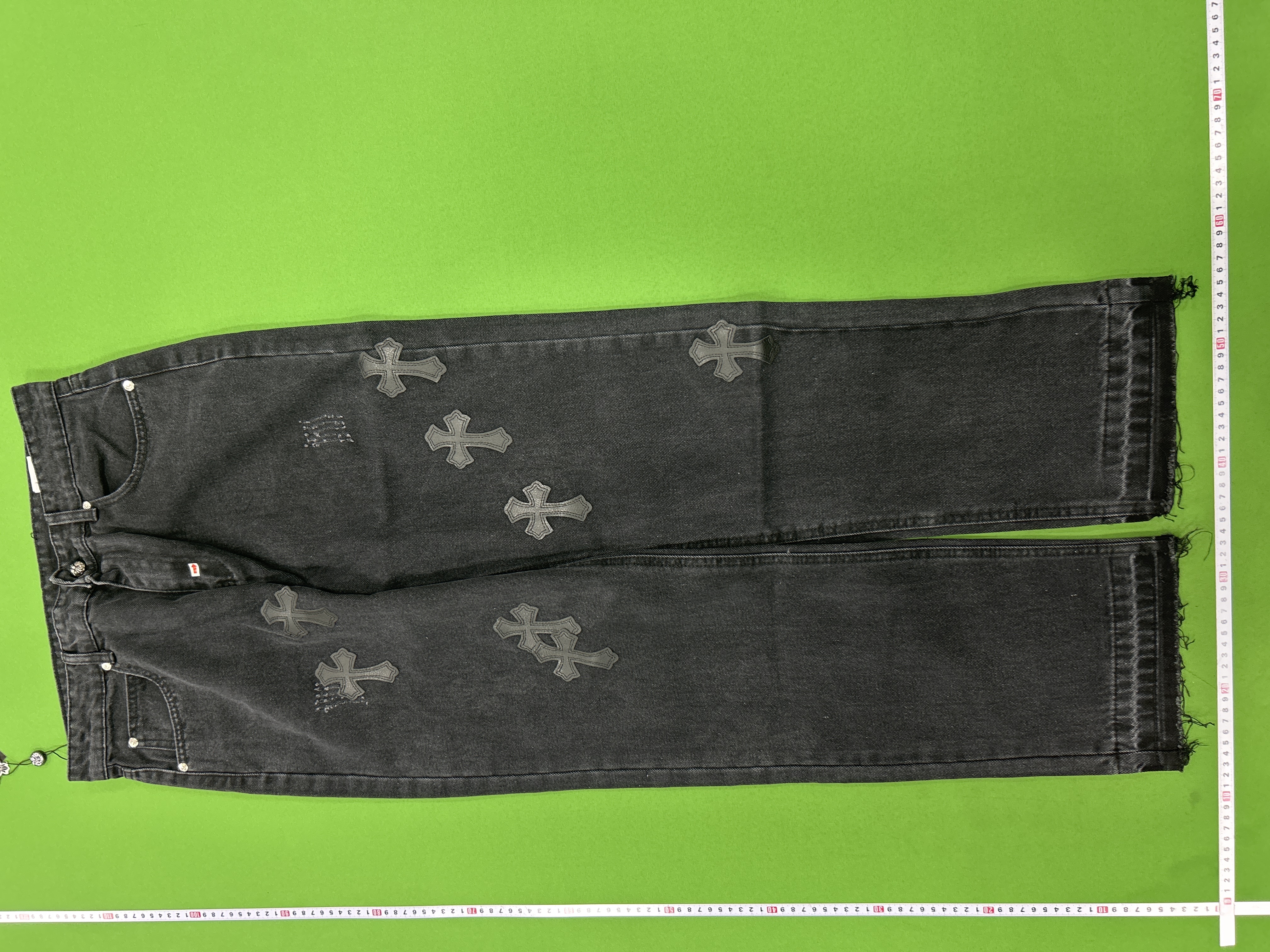 Foto QC 3 de Stussy x CDG x Levi's Jeans Graphic Light Blue
