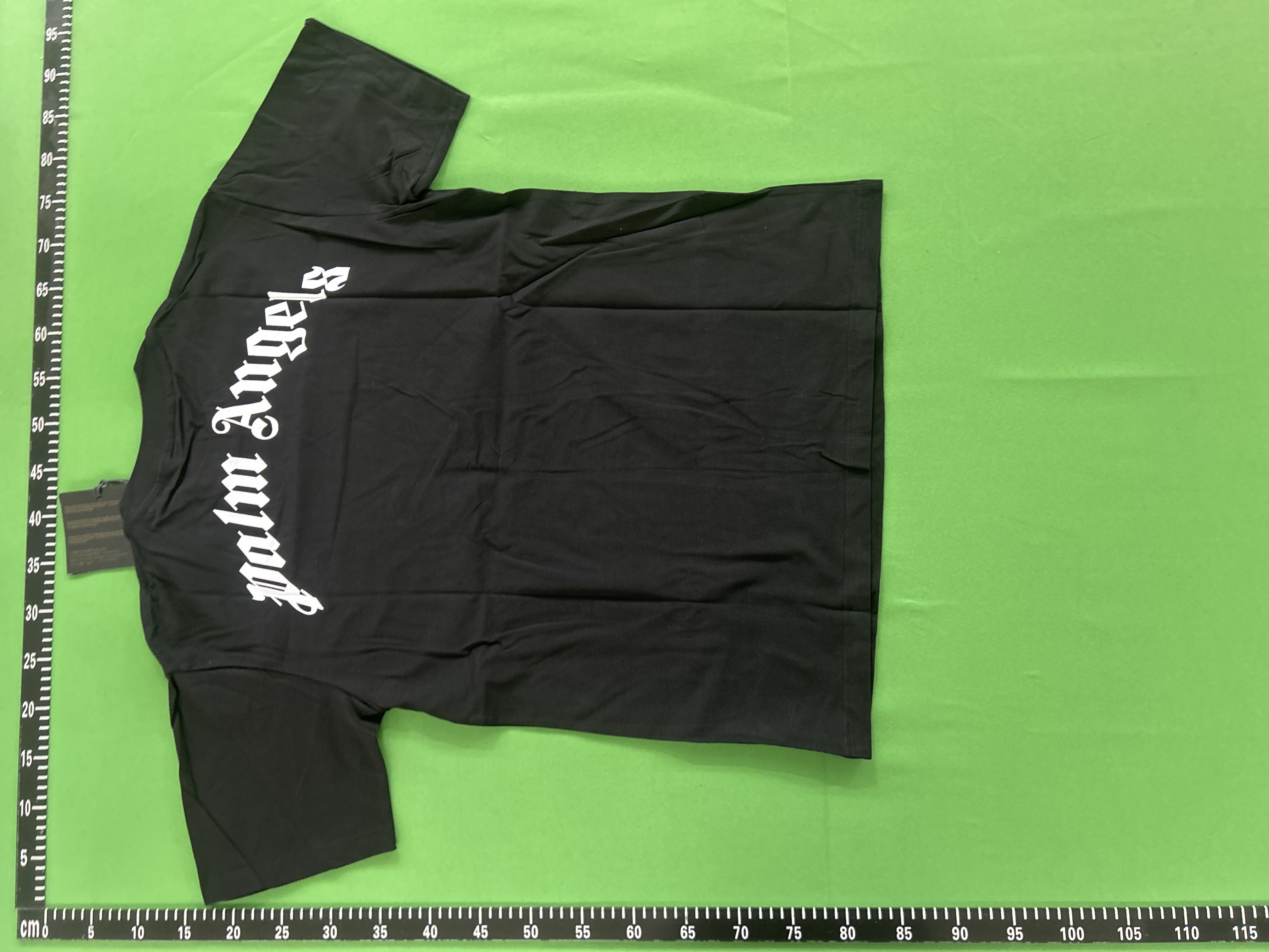 Foto QC 3 de Palm Angels St. Moritz T-shirt Blue Spray Heart White