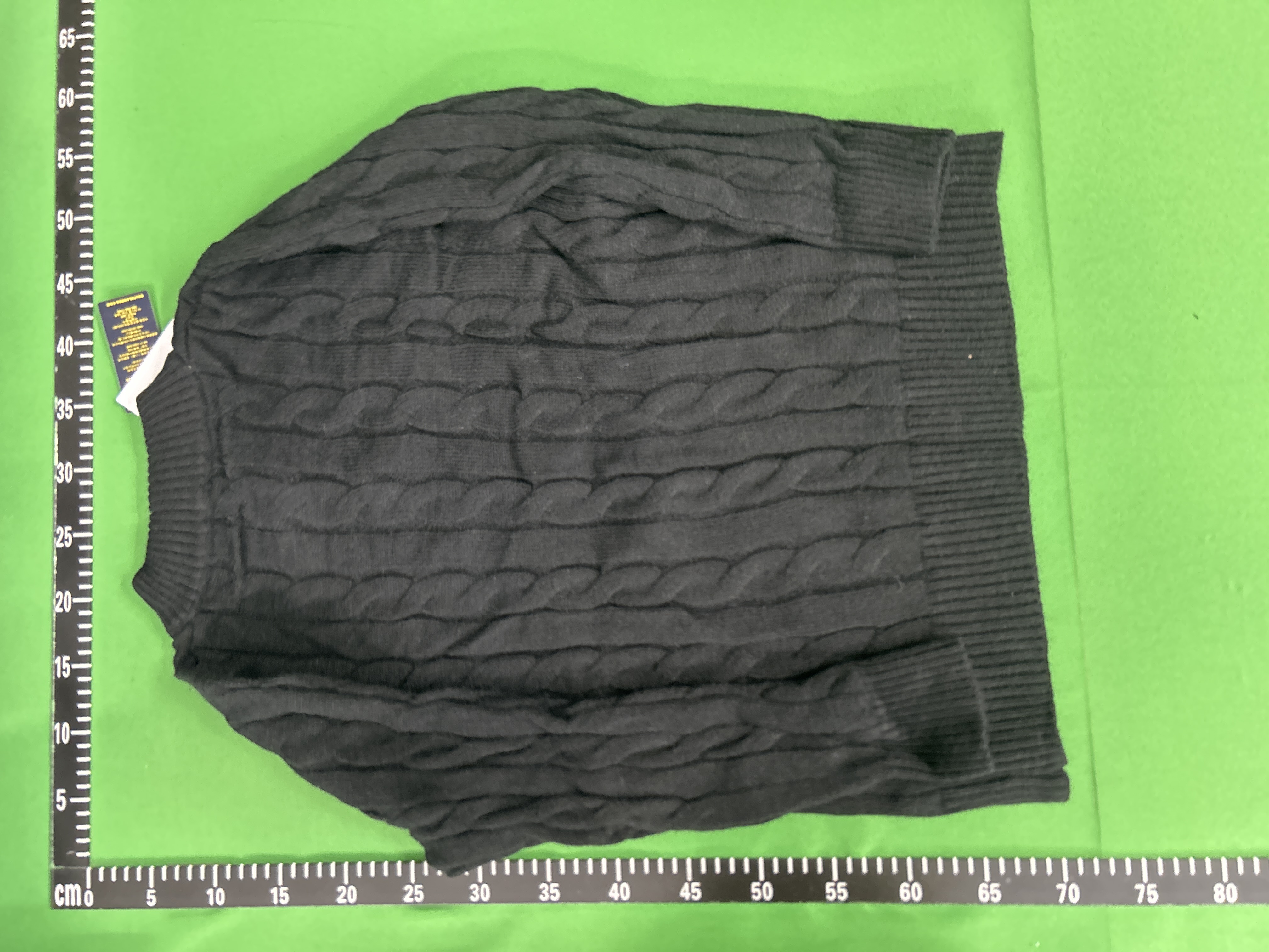Foto QC 4 de Polo Ralph Lauren Cable Knit Cardigan White