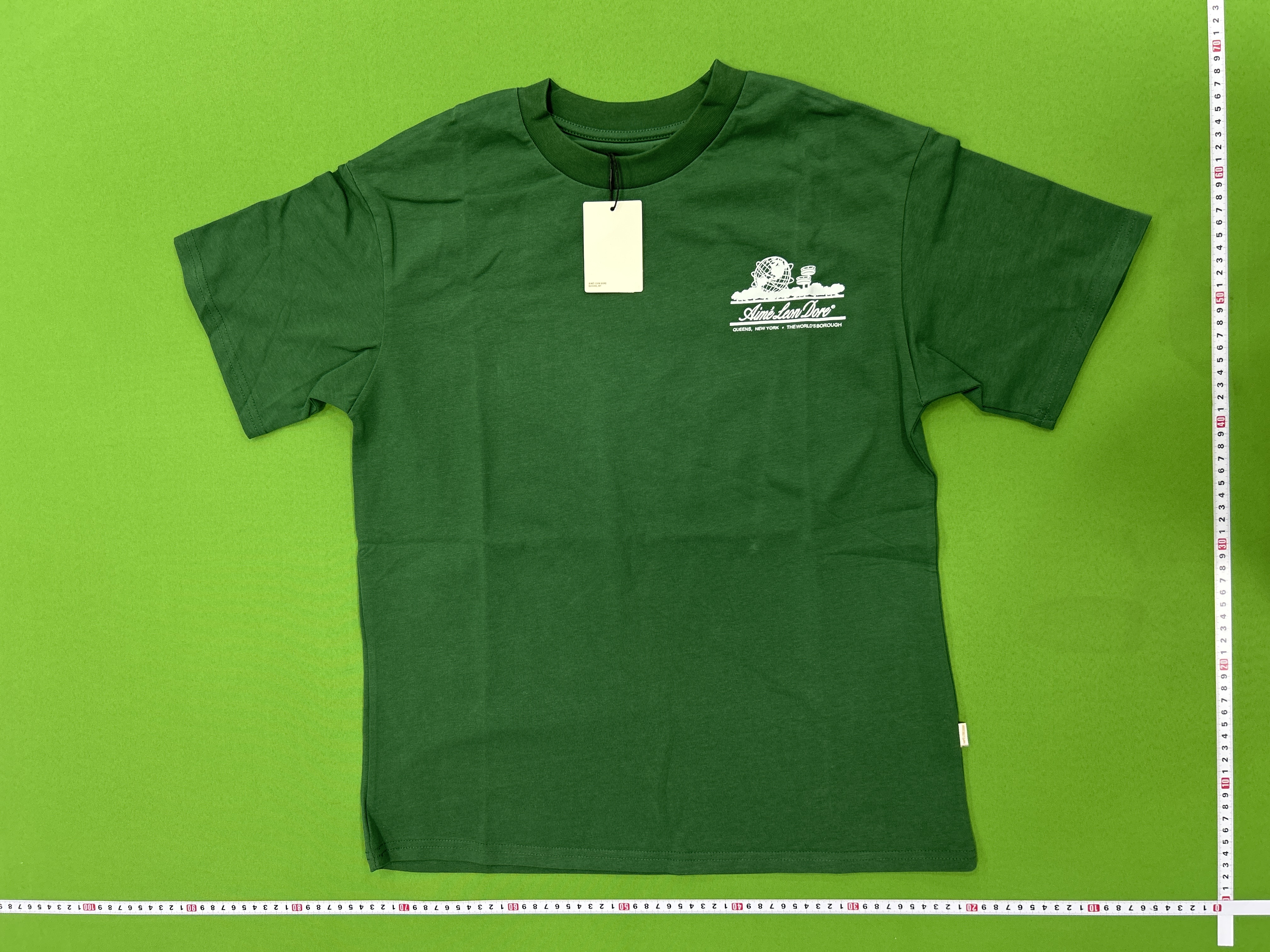 Foto QC 6 de Aime Leon Dore T-shirt World's Borough Black