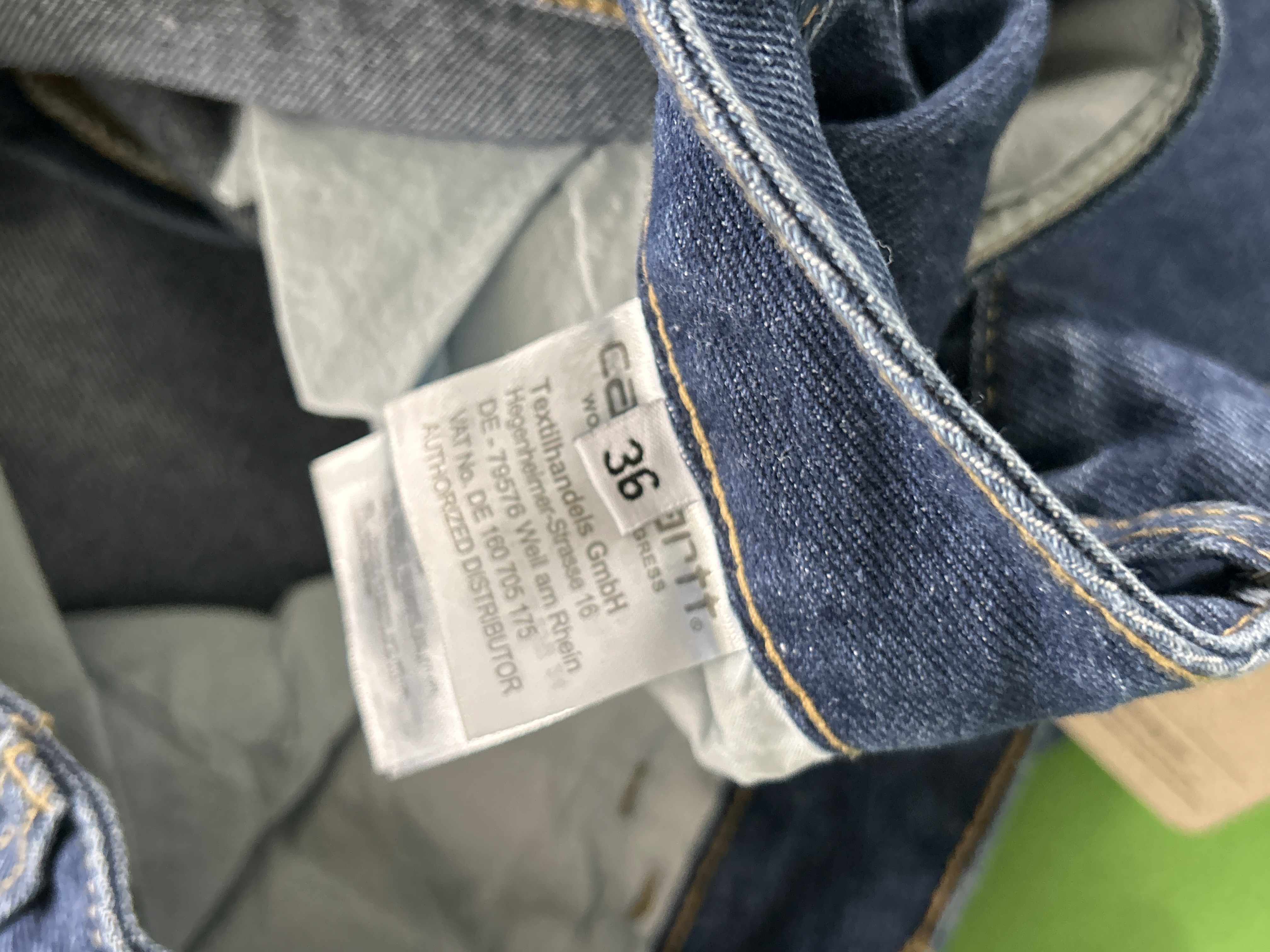 Foto QC 8 de Carhartt Jeans Loose Straight Dark Blue Washed