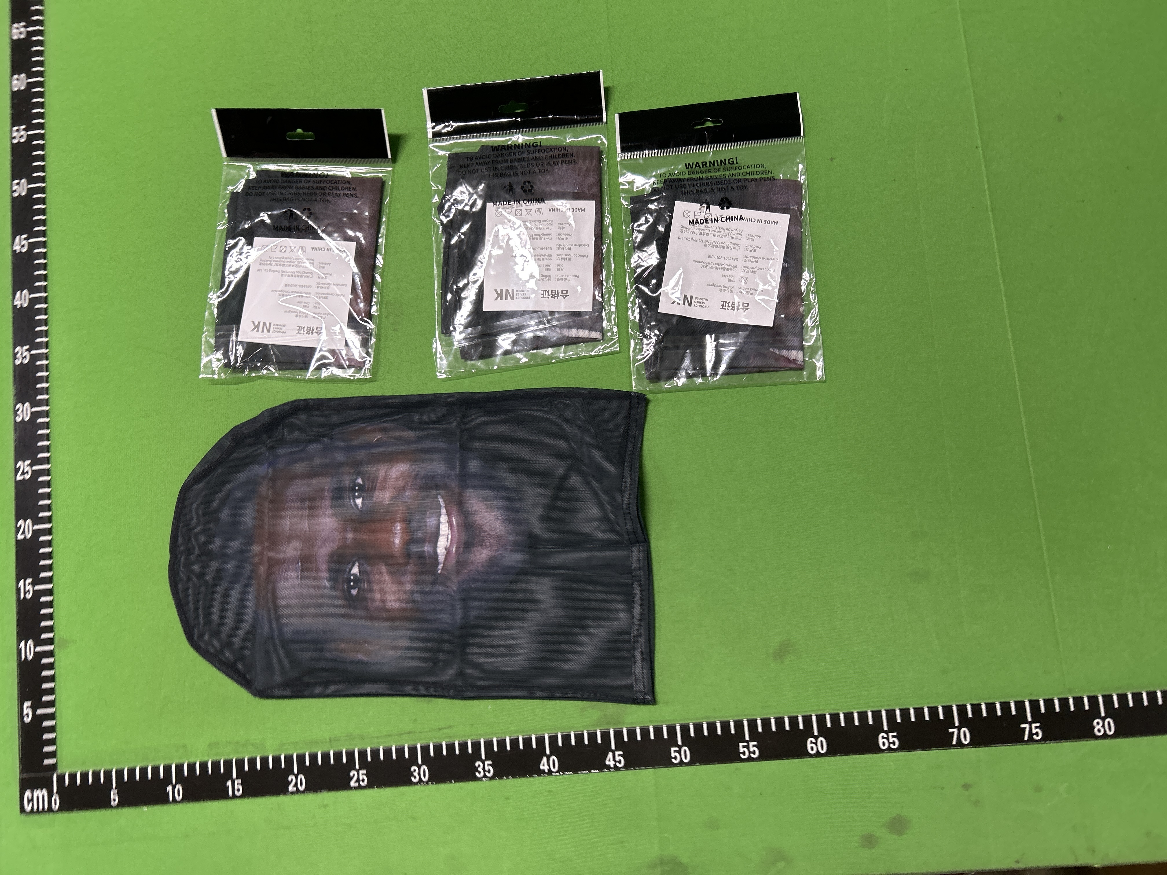 Foto QC 1 de Other NBA Player Print Balaclava Black