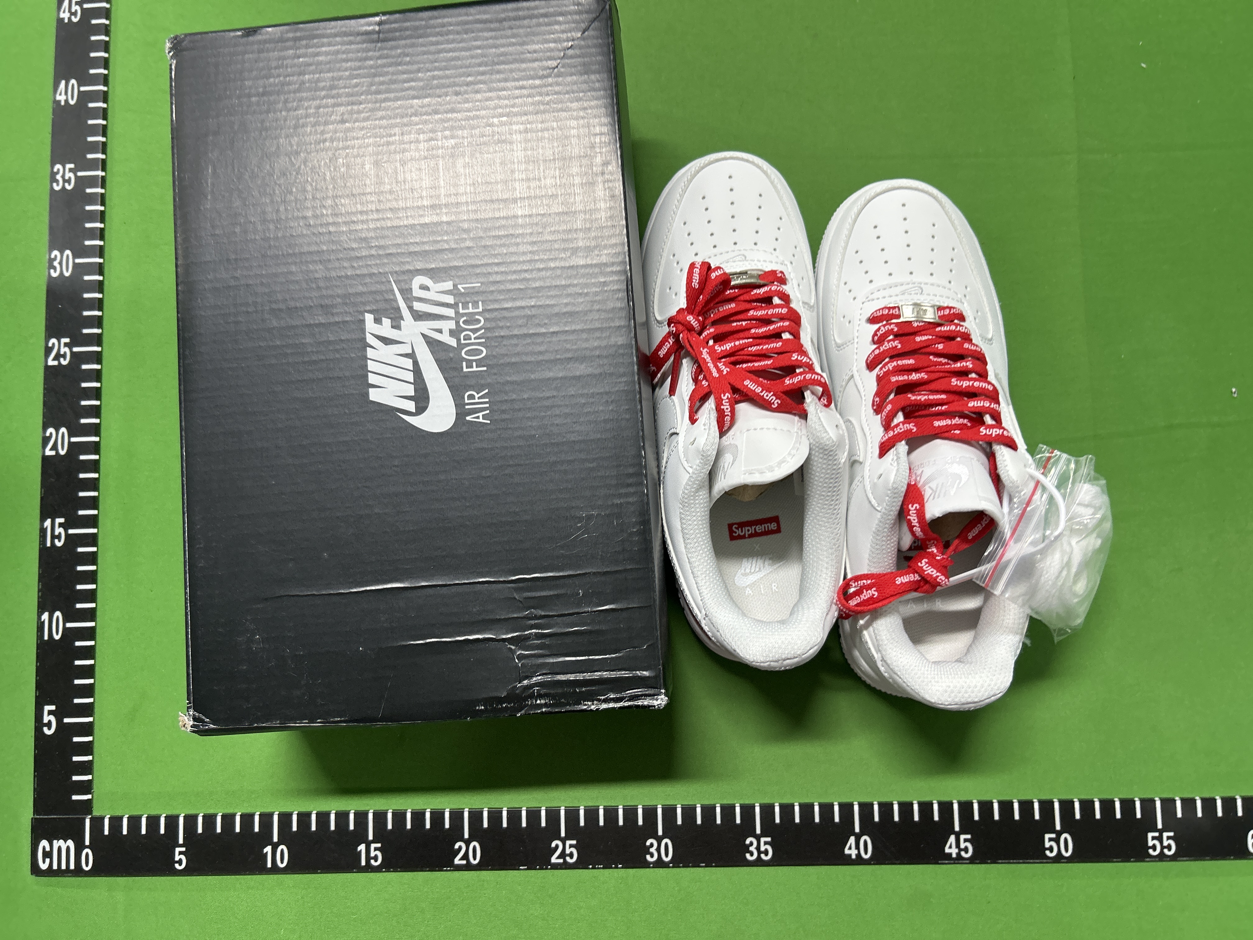 Foto QC 2 de Nike Air Force 1 Low Supreme Black CU9225-001
