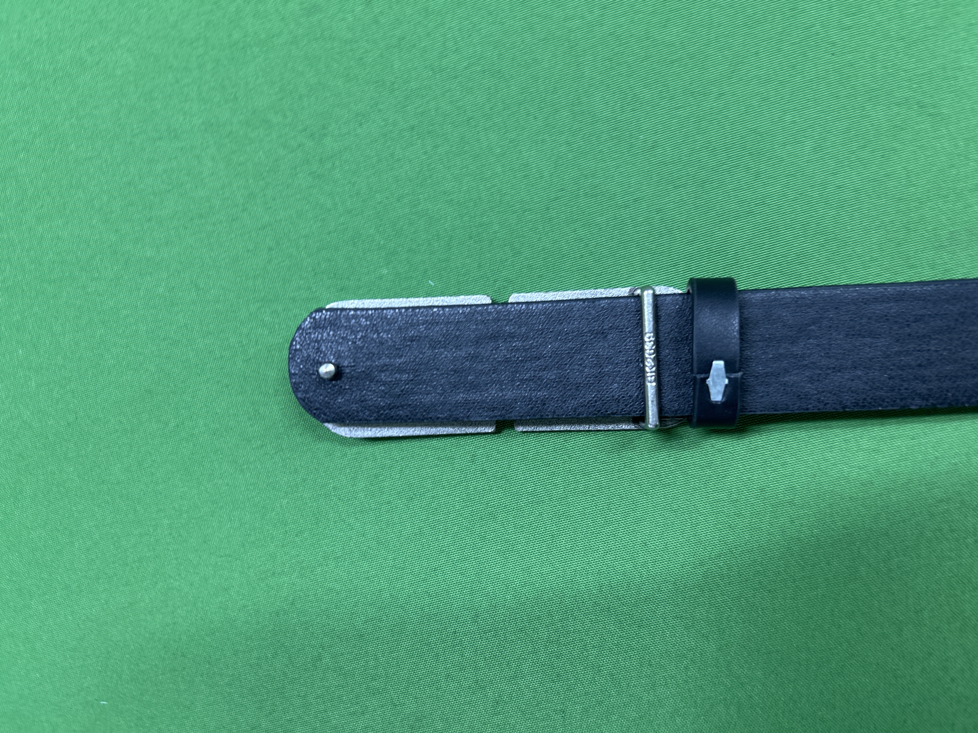 Foto QC 7 de Balenciaga BB Belt Black