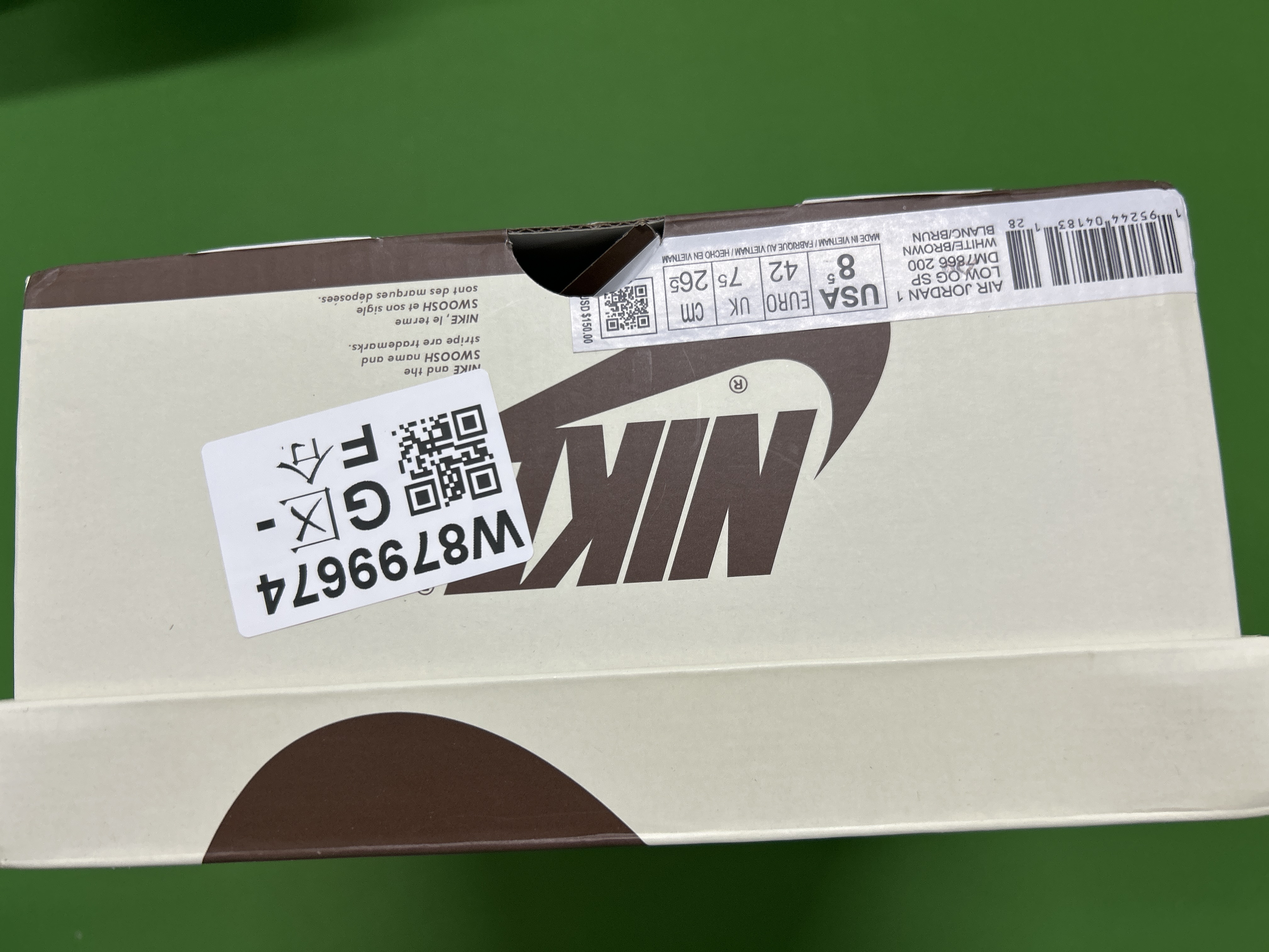 Foto QC 1 de Jordan 1 Retro Low OG SP Travis Scott Mocha CQ4277-001