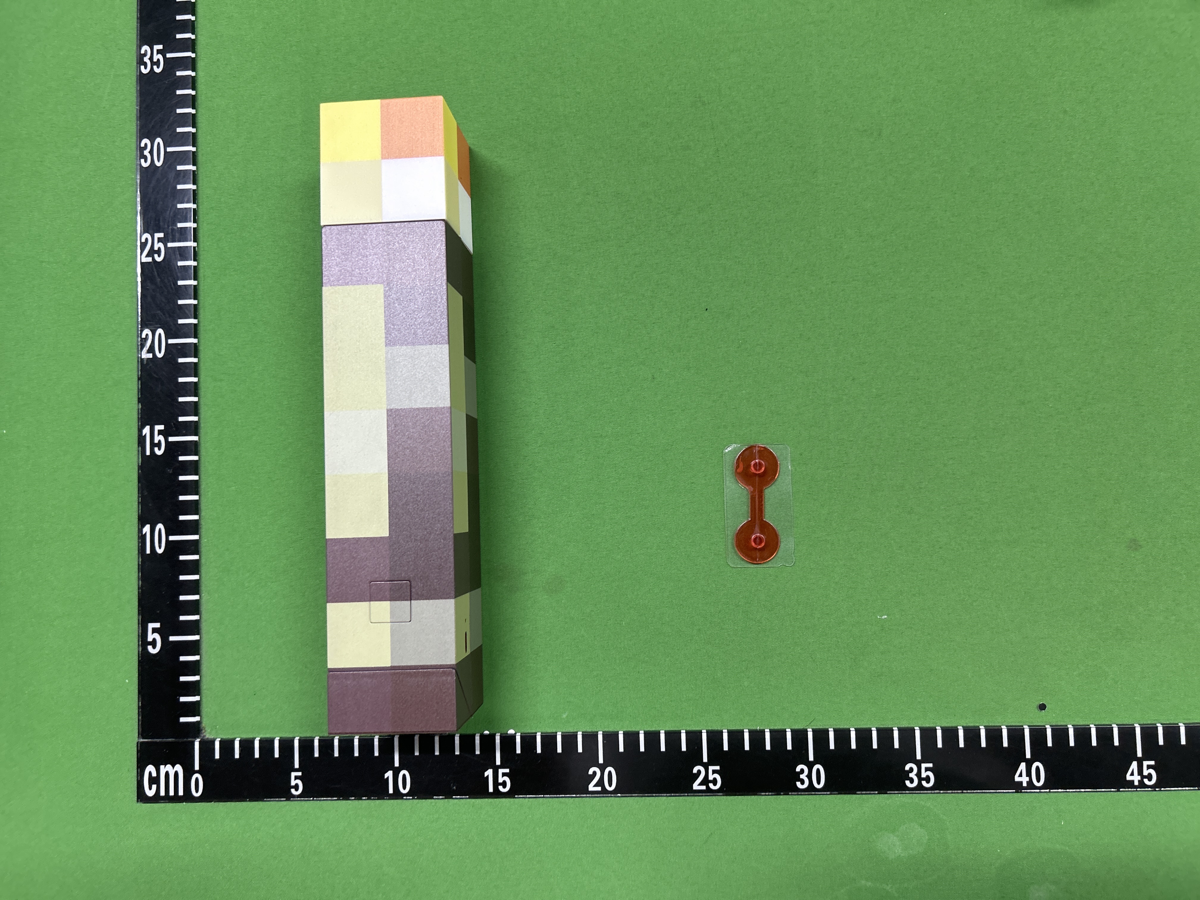 Foto QC 4 de Minecraft Creeper Night Light Green