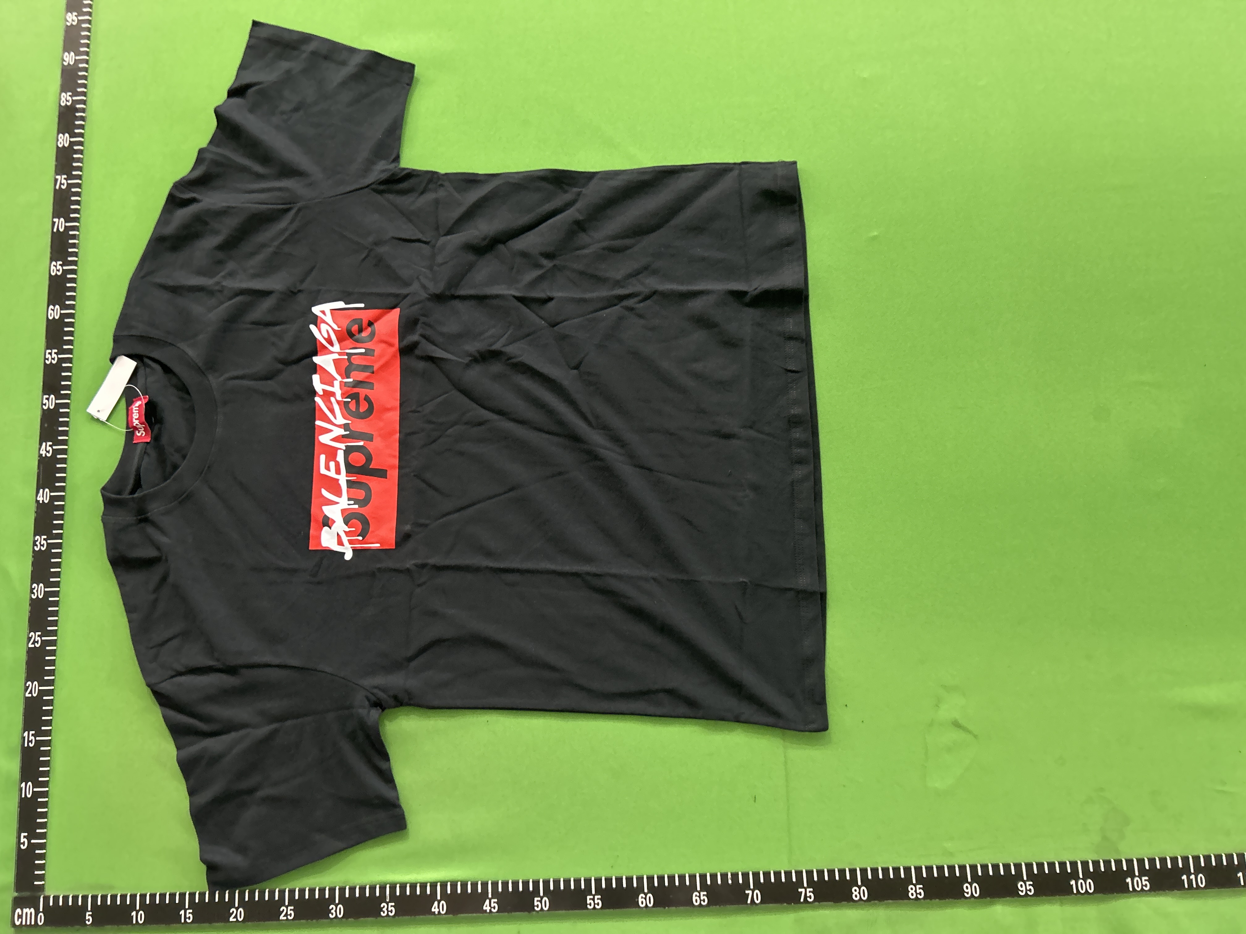 Foto QC 7 de Supreme Bandana Box Logo T-shirt Heather Grey