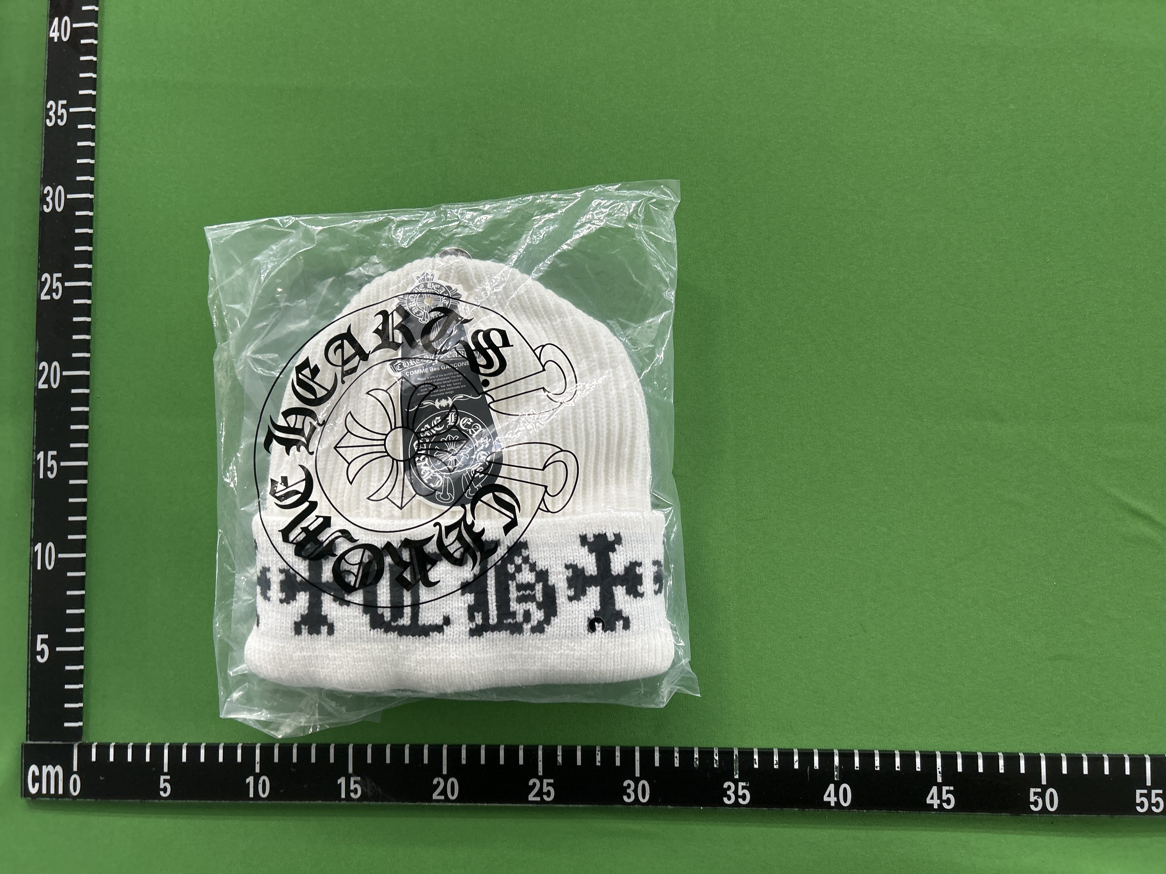 Foto QC 7 de Chrome Hearts Comme des Garcons Beanie Beige