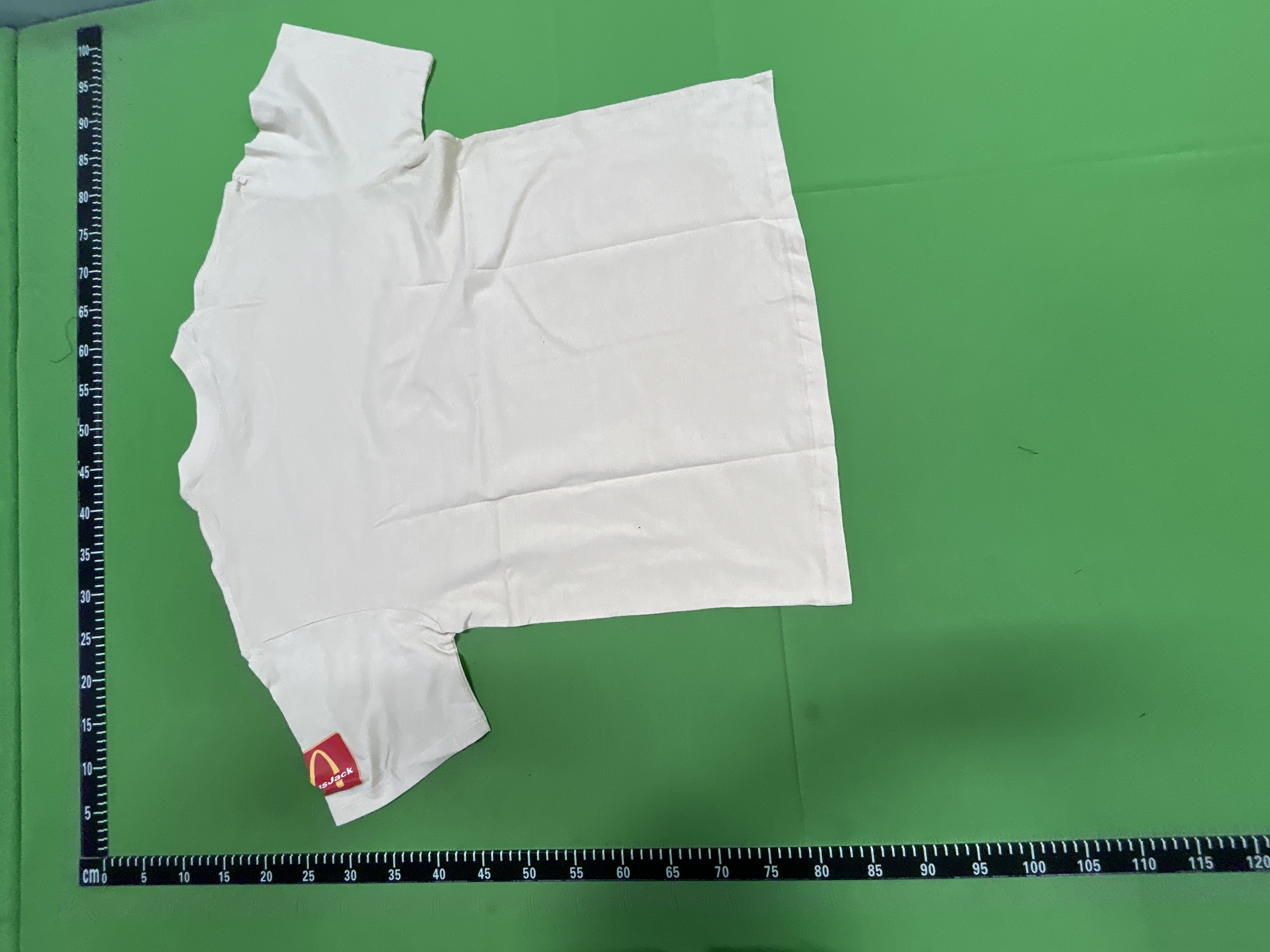 Foto QC 8 de Cactus Jack Travis Scott Jordan McDonald's T-shirt Jumpman Graphic Beige