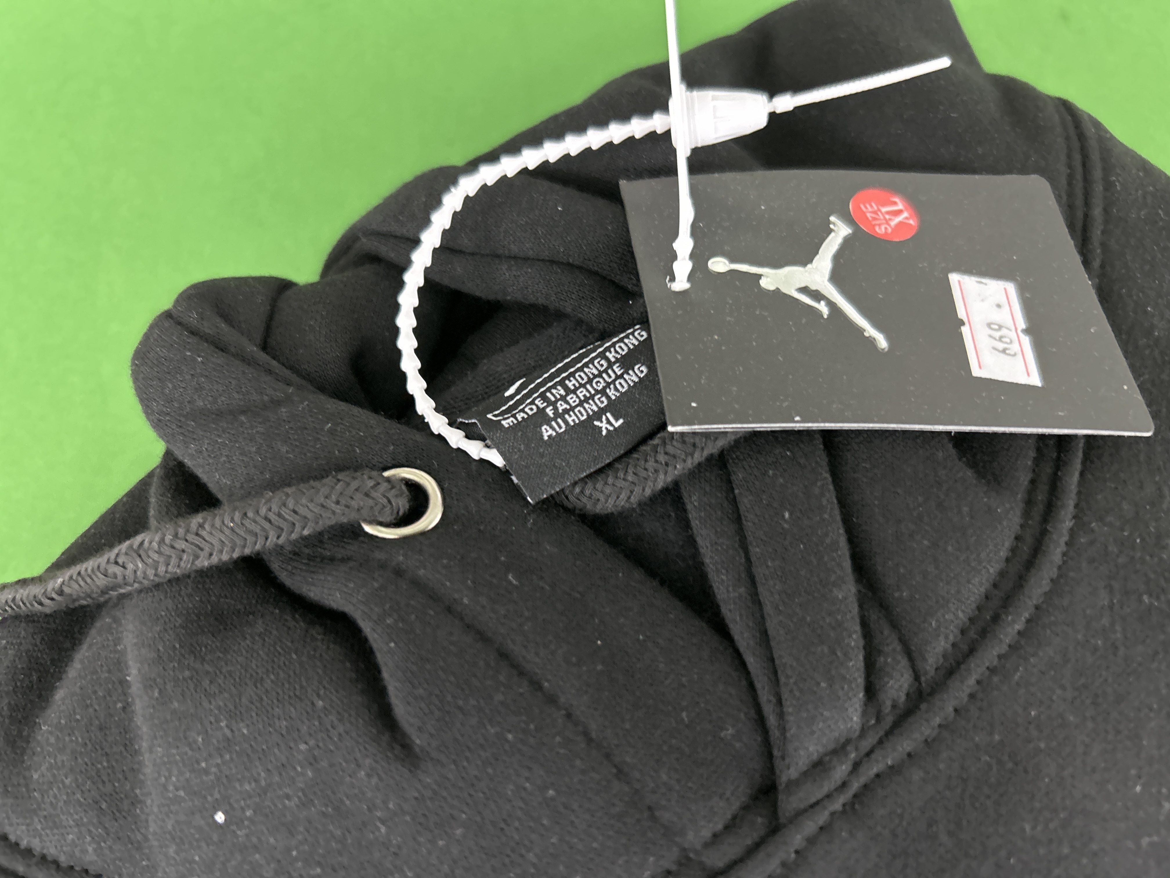 Foto QC 6 de Jordan NBA Zip Sweater Hoodie Heather Grey