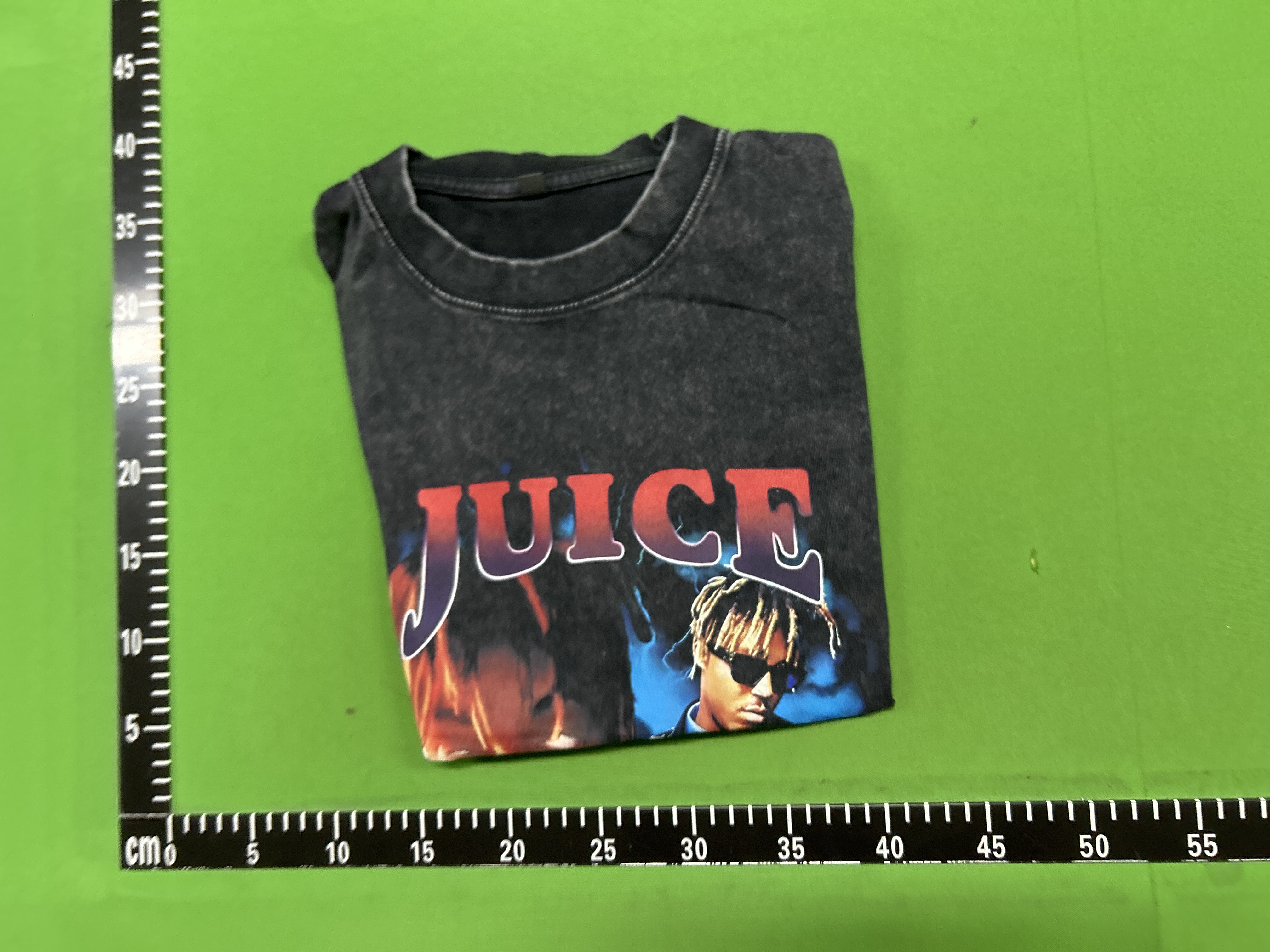 Foto QC 1 de Other T-shirt Blank Vintage Acid Wash Black