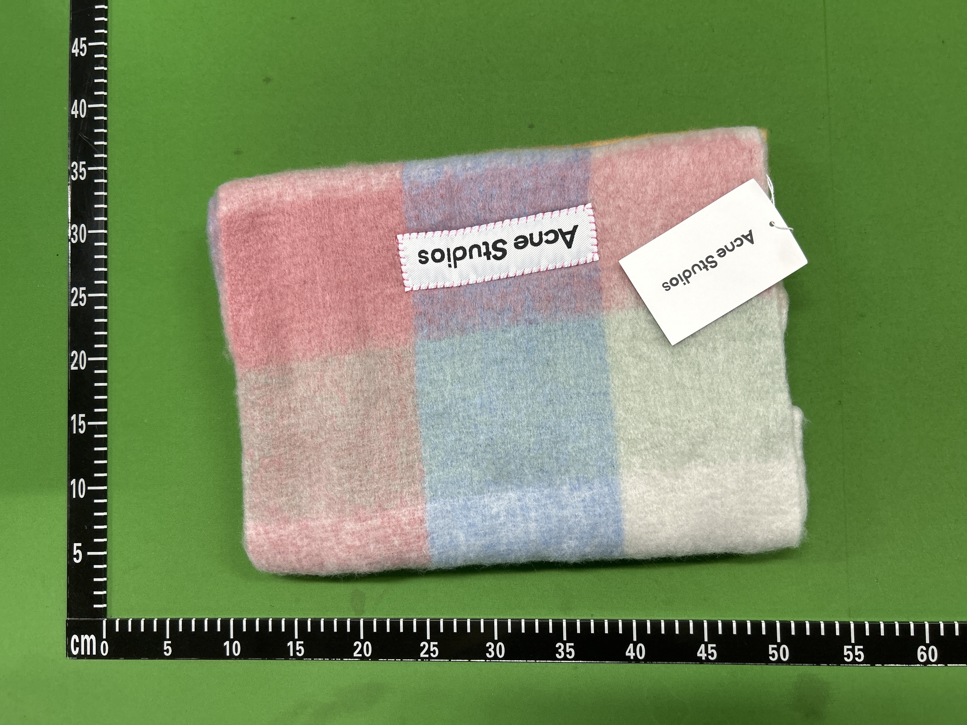 Foto QC 3 de Acne Studios Checked Scarf Multi